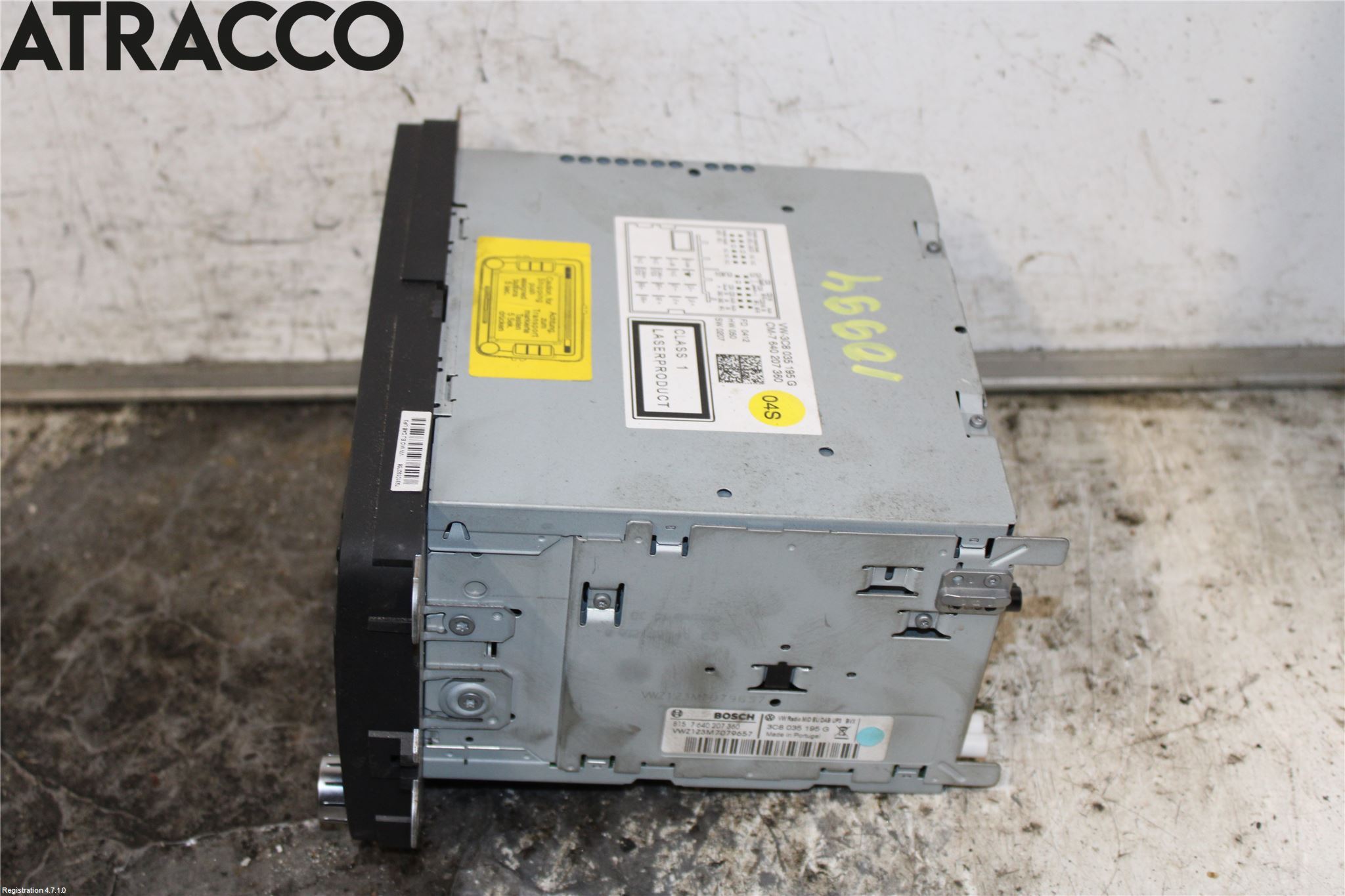 Volkswagen VW TOURAN 10-15 Cd Radio - Multimediapanel