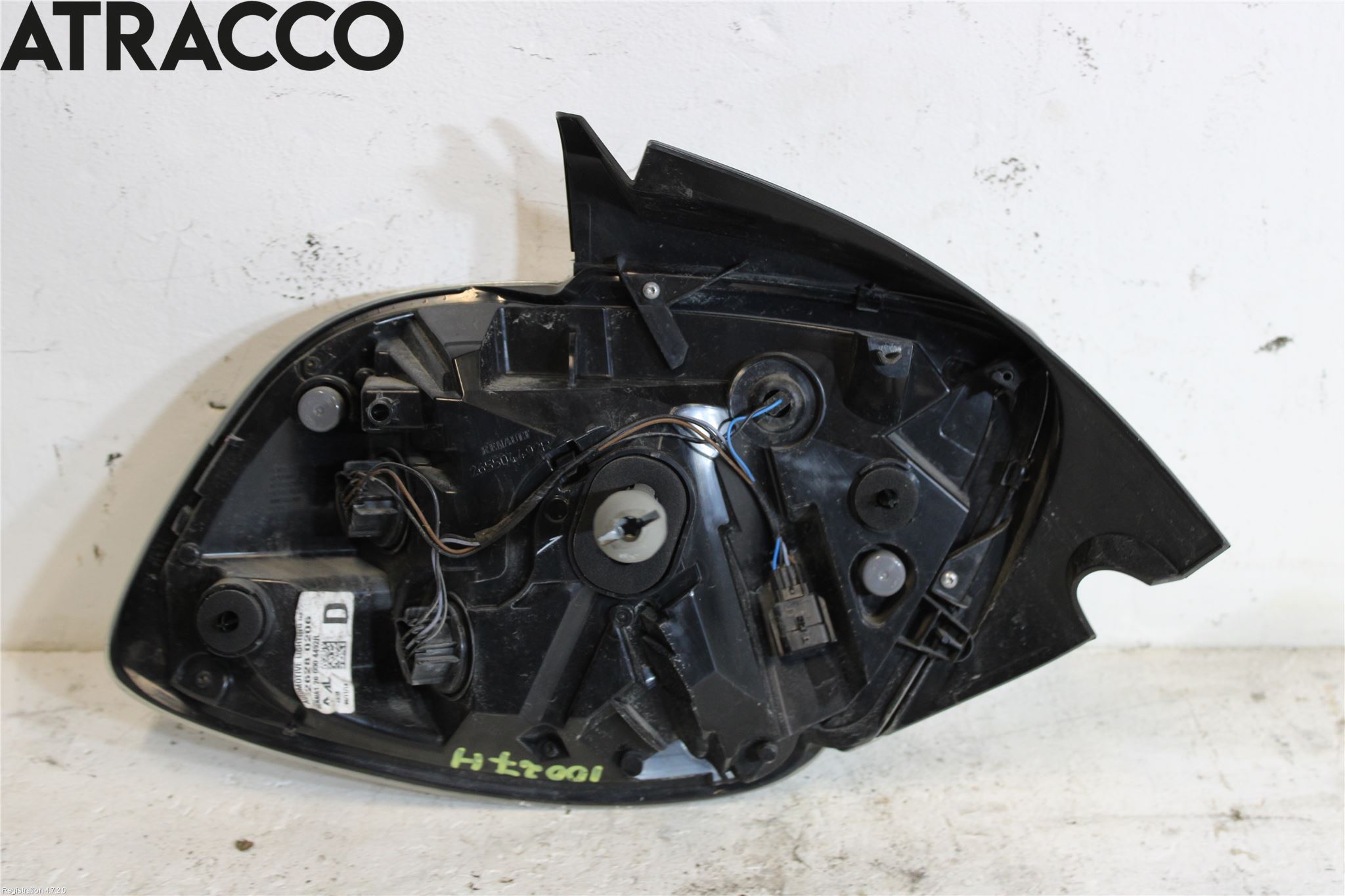 Renault ZOE/E-TECH 13- Bakljus Höger