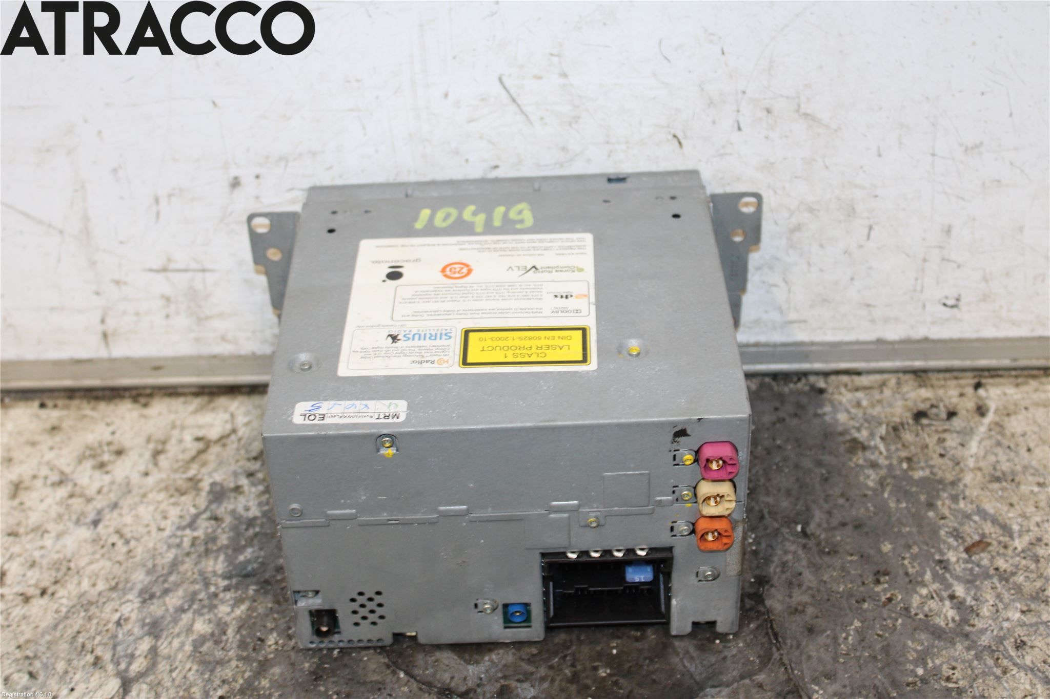 BMW 5 F10/F11/F18 09-17 Cd Radio - Multimediapanel