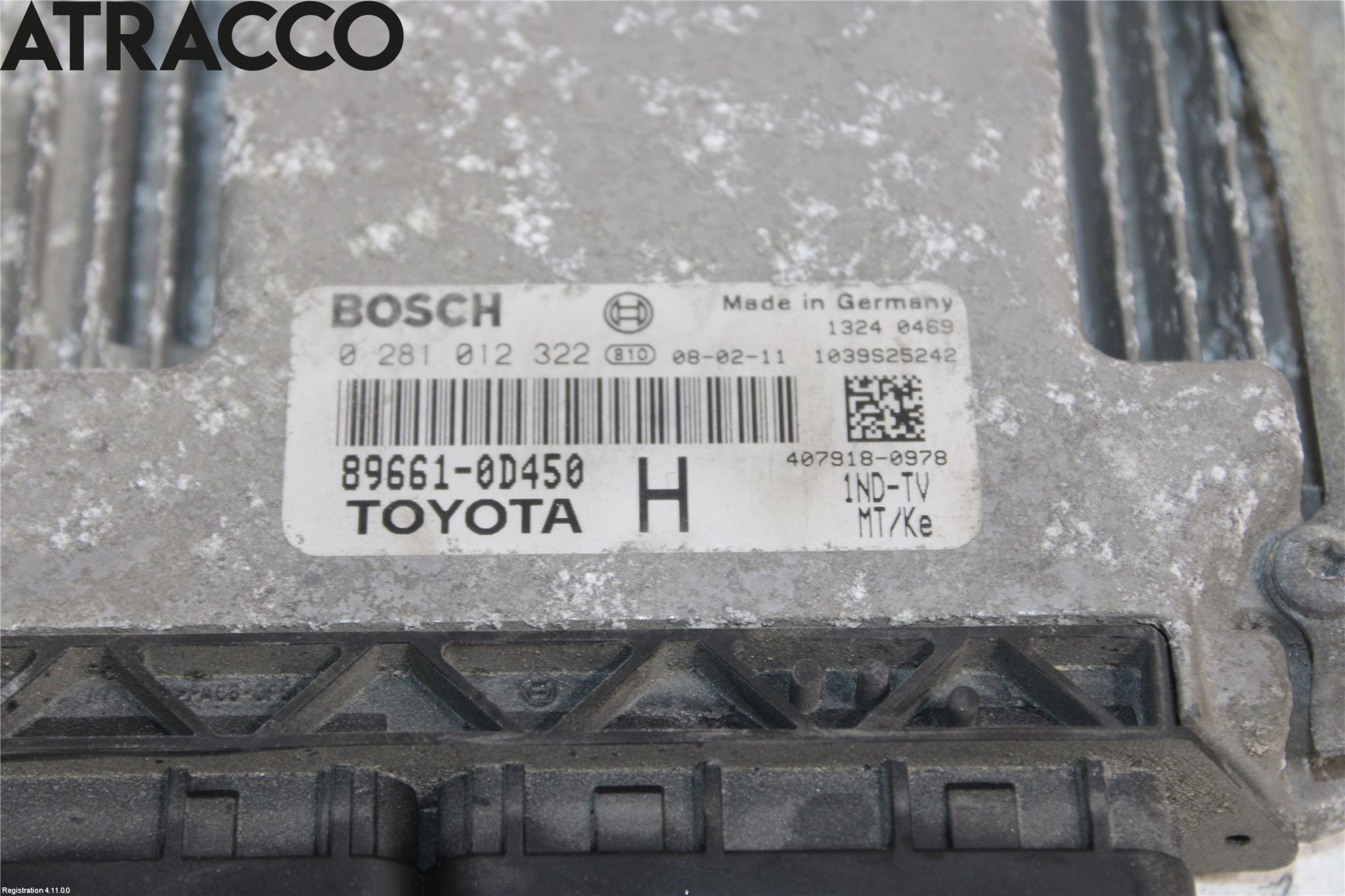 Toyota YARIS XP90 06-11 Styrenhet Insprut Bensin