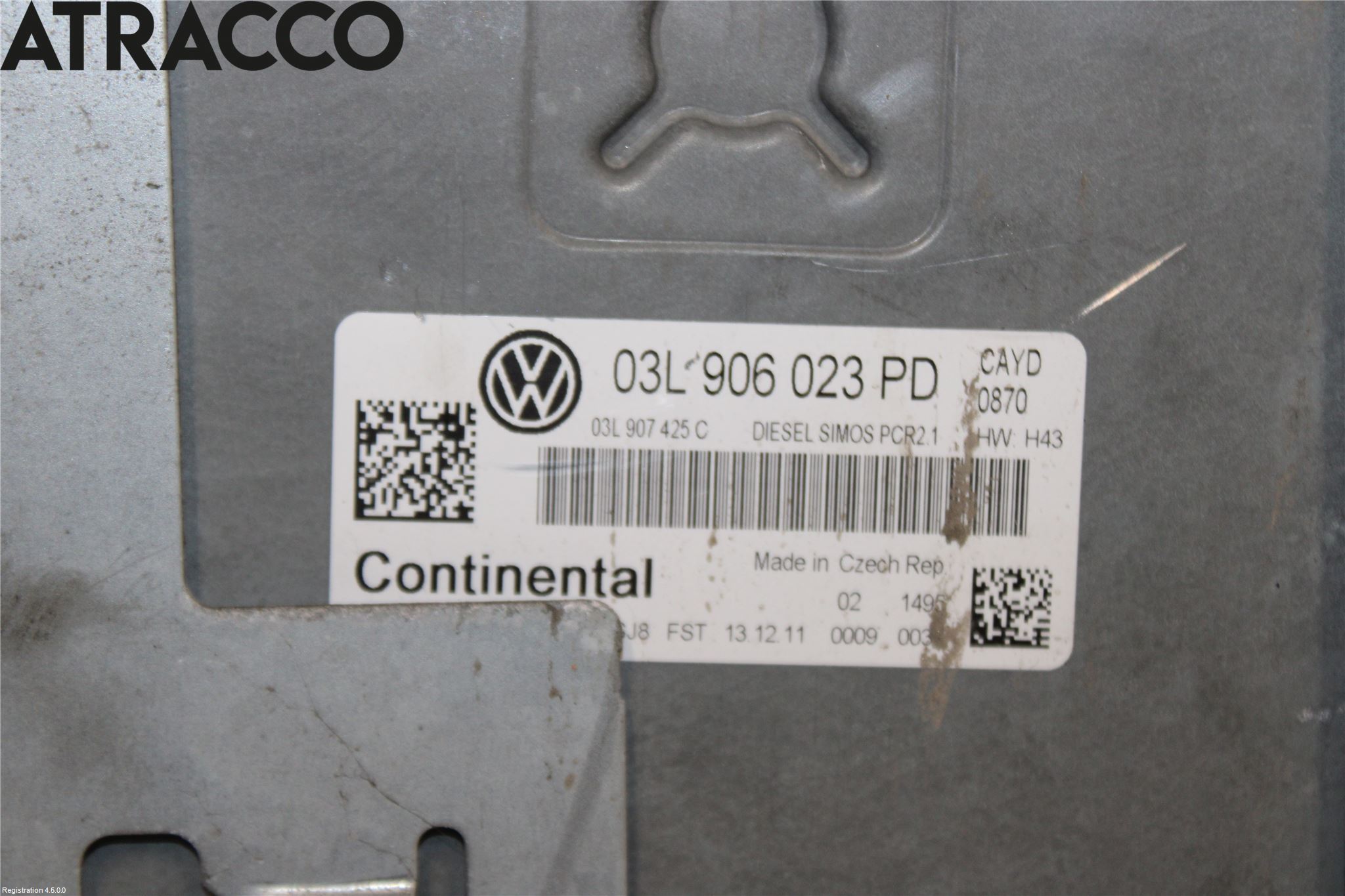 Volkswagen VW POLO 10-17 Styrenhet Insprut Bensin