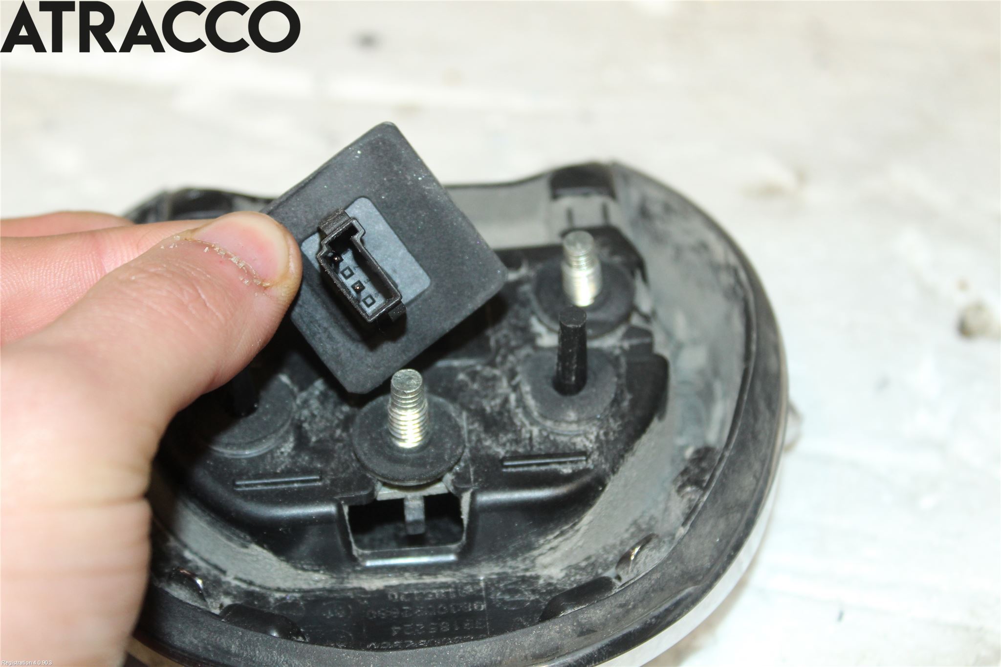 Opel CORSA F, CORSA-E 20- Bakluckehandtag