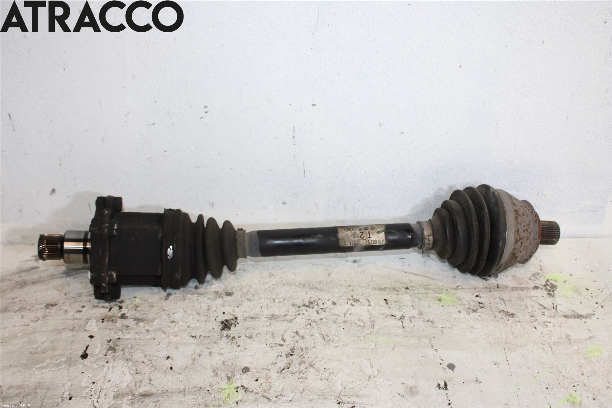 Audi A6/S6     05-11 Drivaxel Fram Höger