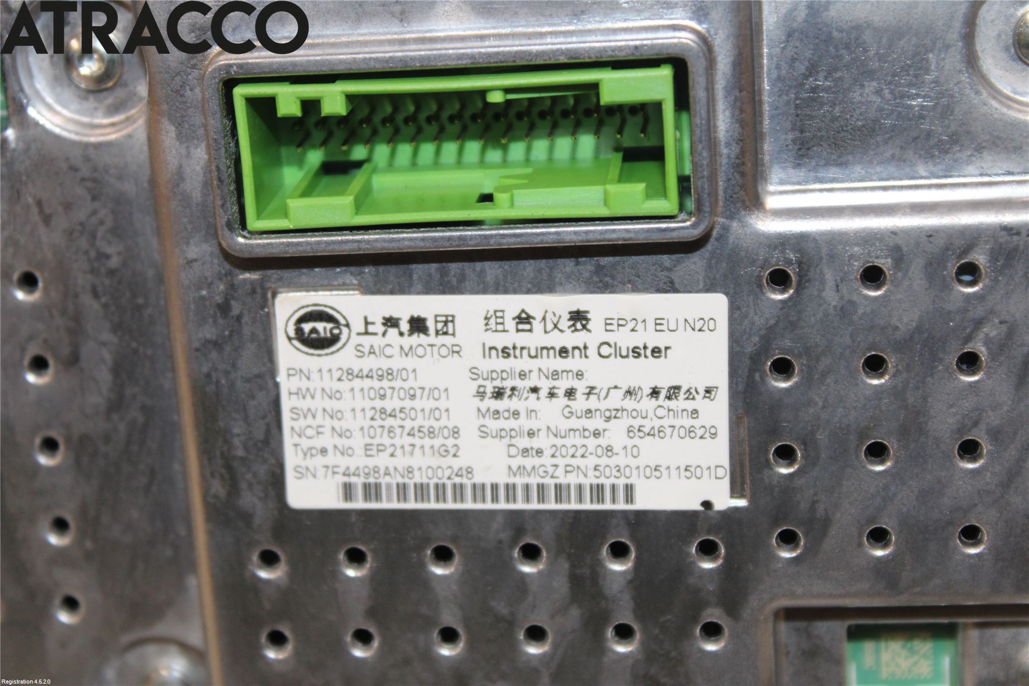 MG MARVEL R 22- Instrument Komb
