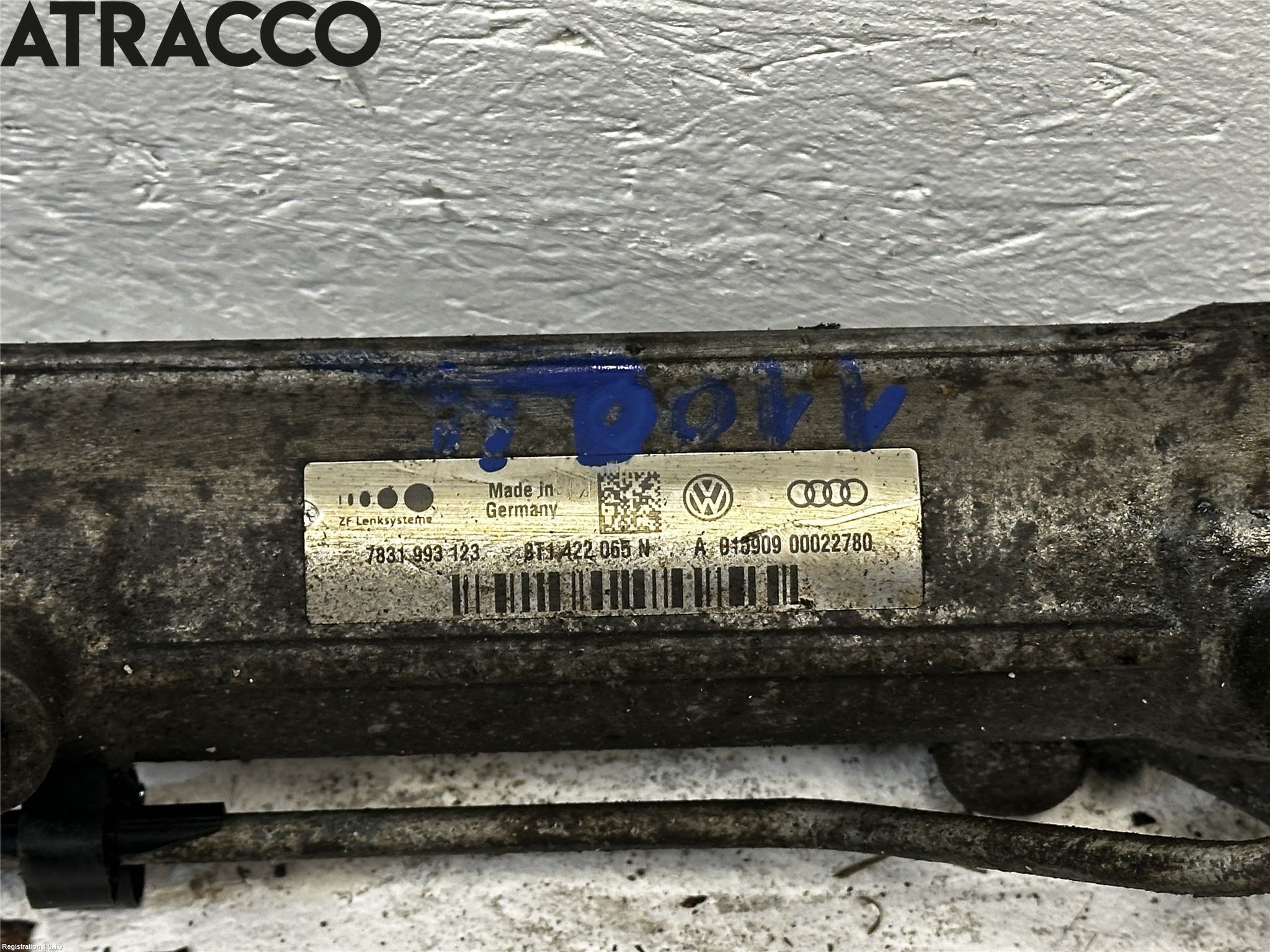 Audi A4/S4 08-11 Styrväxel Servo -Snäcka