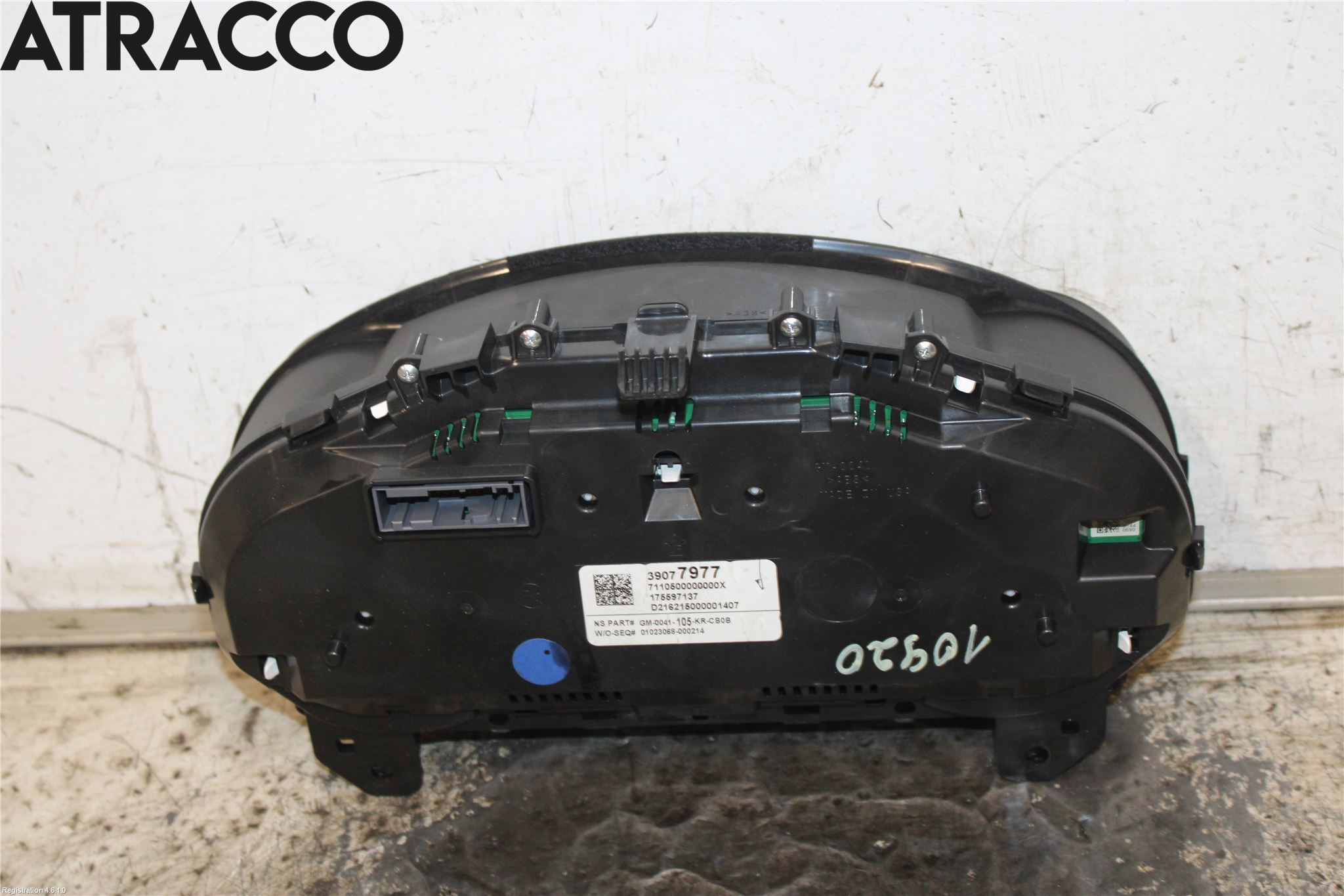 Opel ASTRA K 16-22 Instrument Komb