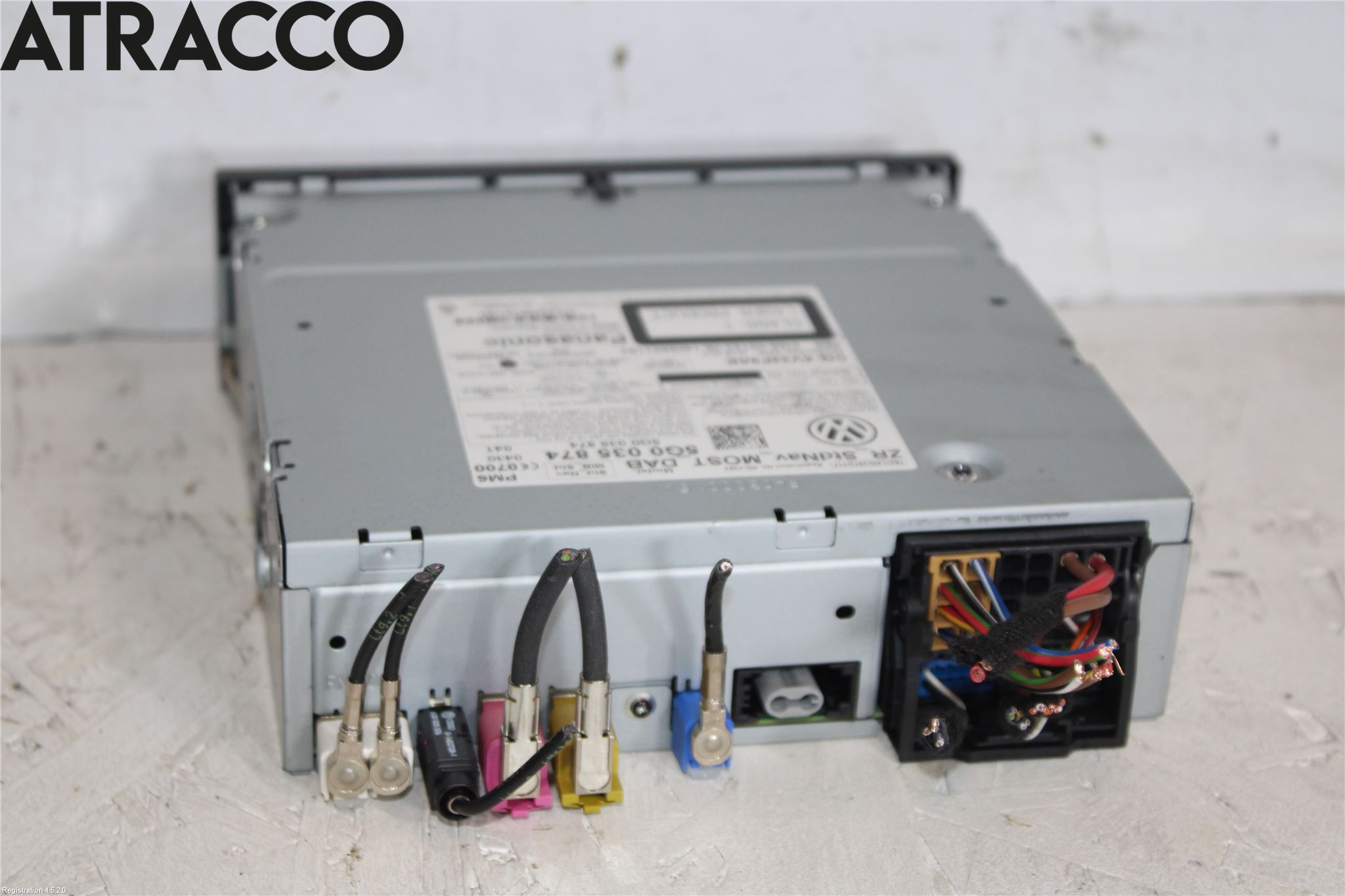 Volkswagen VW GOLF / E-GOLF VII 13-20 Cd Radio - Multimediapanel