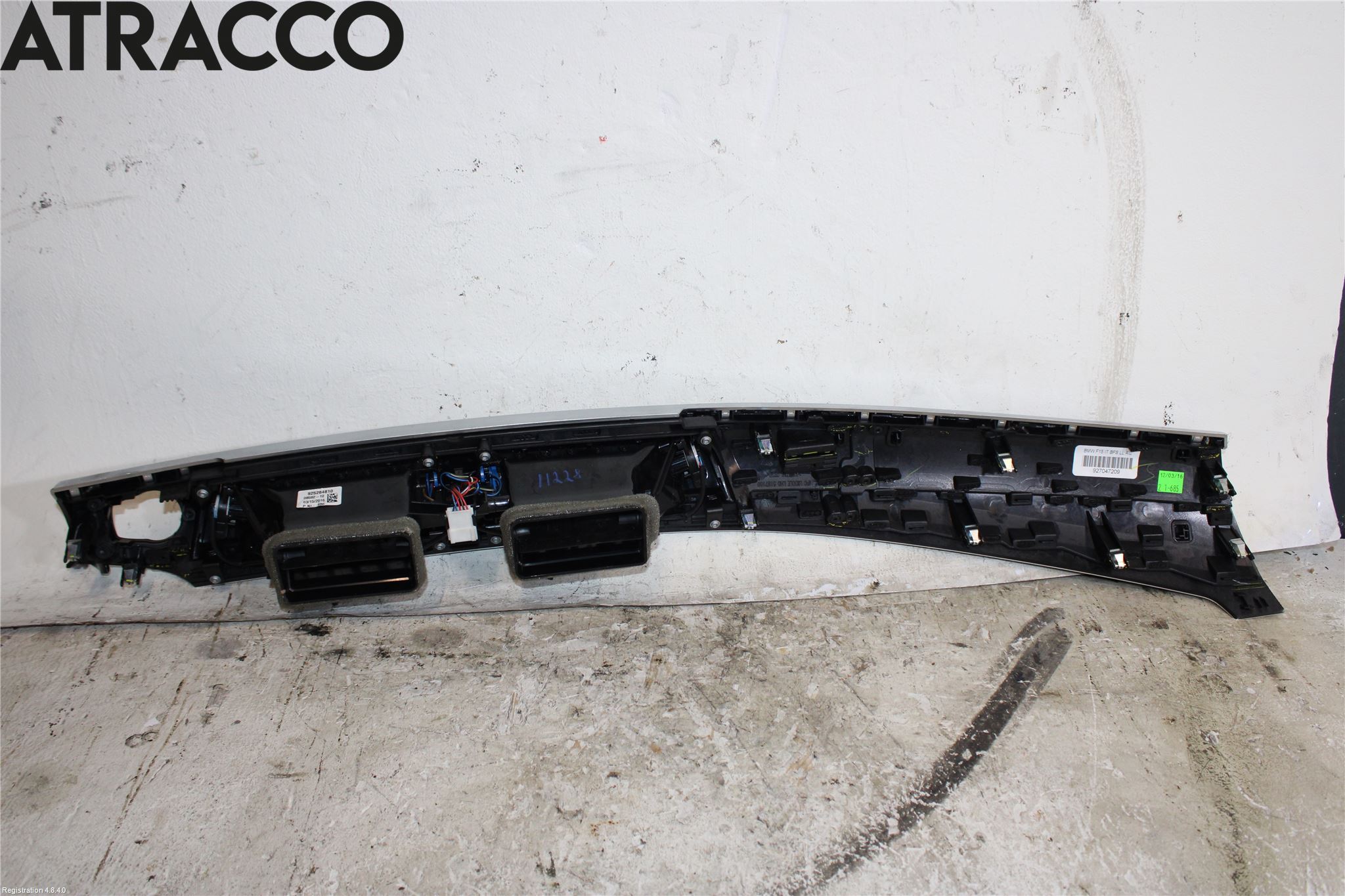 BMW X5 F15 13-18 Instrumentbräda Inlägg-Dekorlist