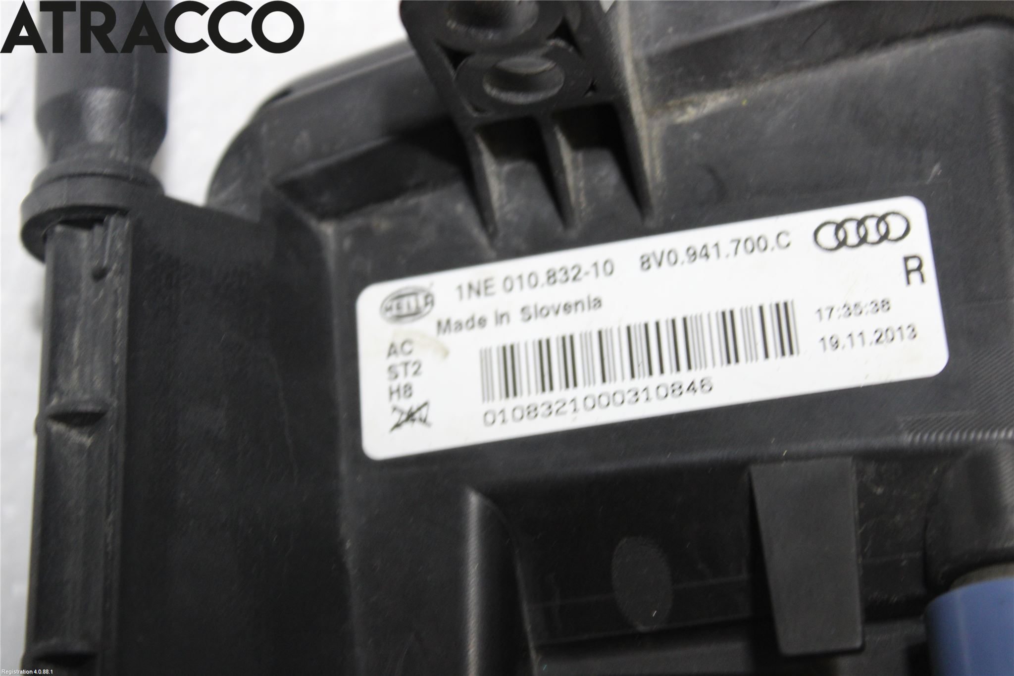 Audi A3/S3 05-13 Dimljus-Varselljus Fram