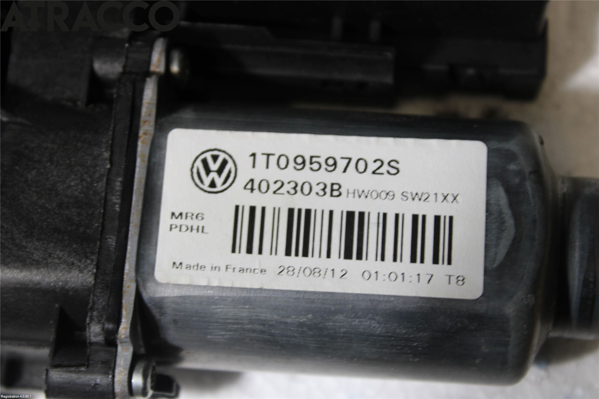 Skoda OCTAVIA (1Z) 05-13 Fönsterhissmotor