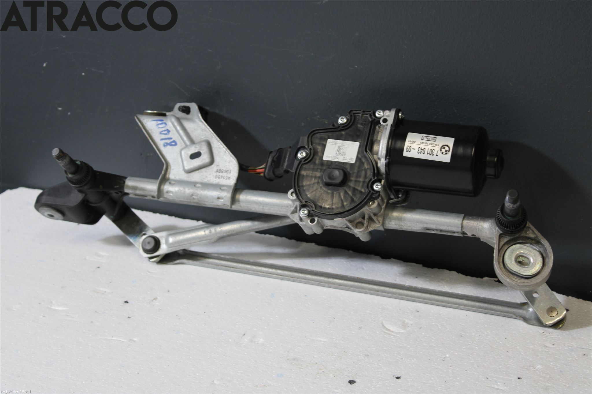 BMW 2 F45 Active Tourer 14-21 Torkarmotor Vindruta