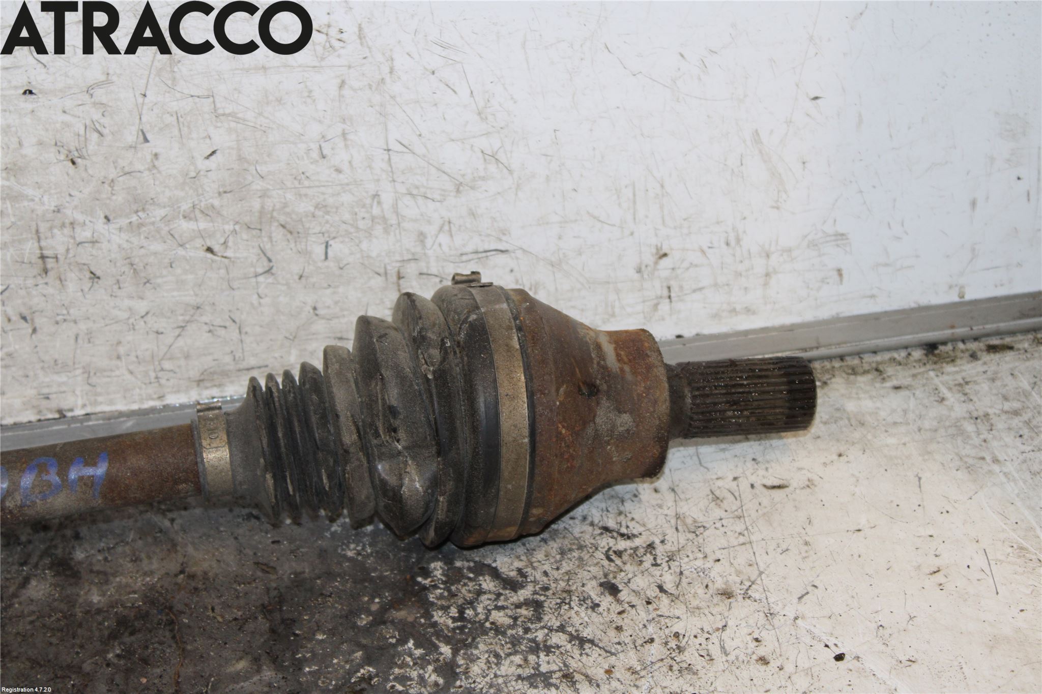 Citroen JUMPY 07-16 Drivaxel Bak Höger