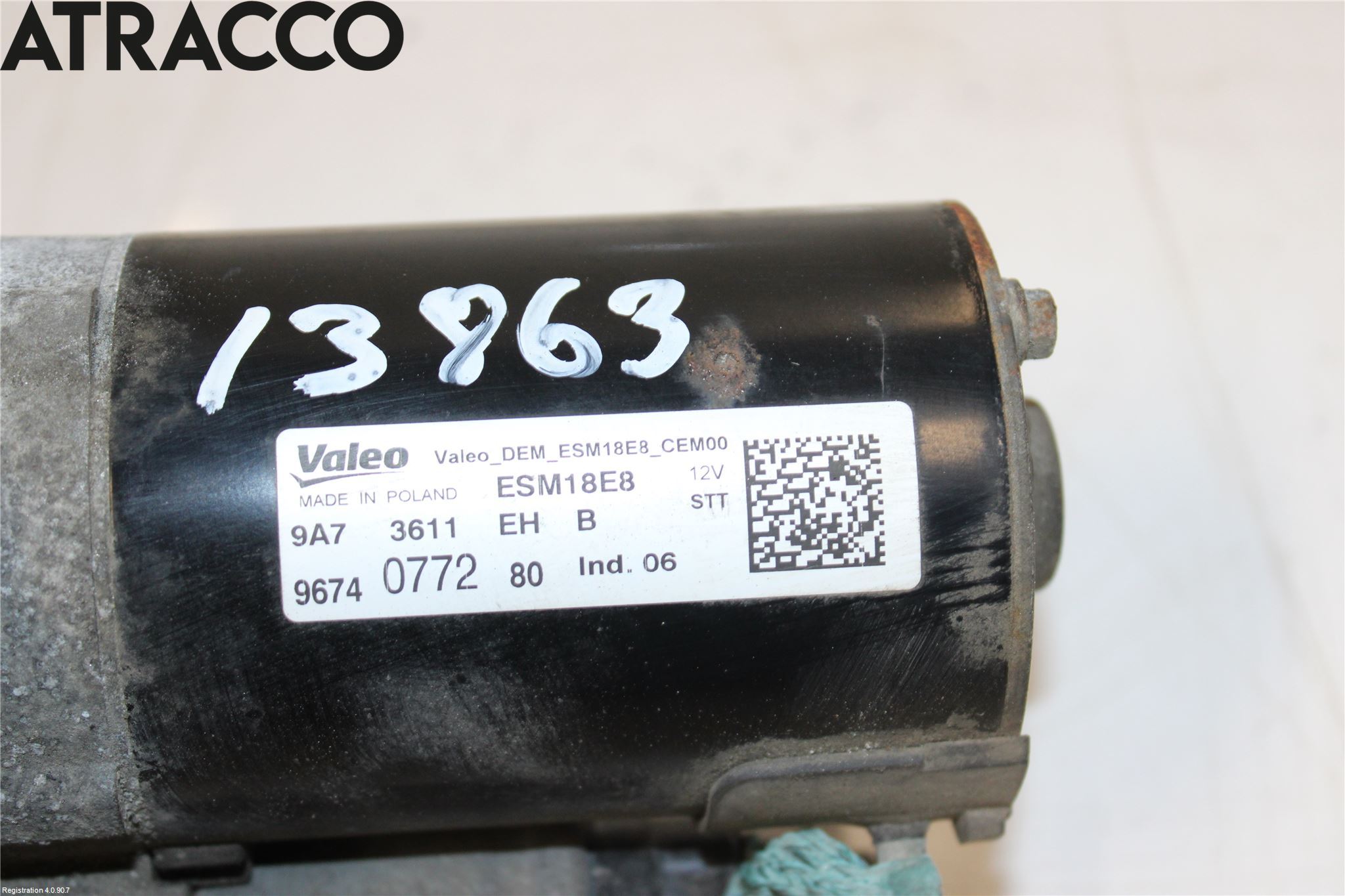 Citroen C4 CACTUS 14-20 Startmotor