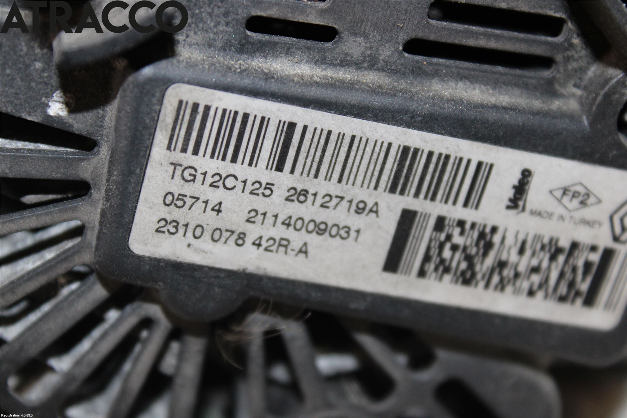 Renault CAPTUR 13-19 Generator