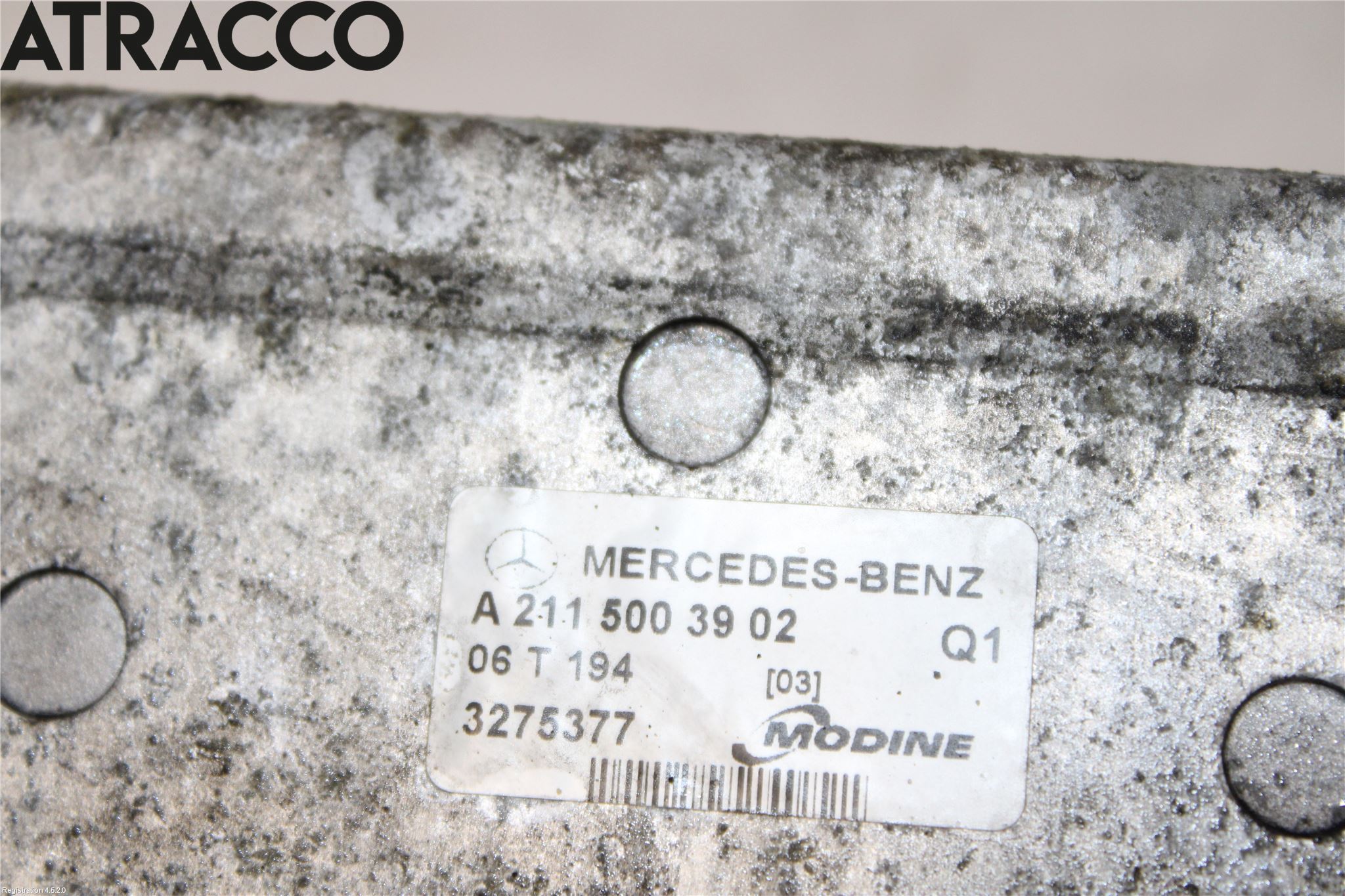 Mercedes-Benz MB CLS (C219) 03-11 Laddluft-Intercooler Kyl
