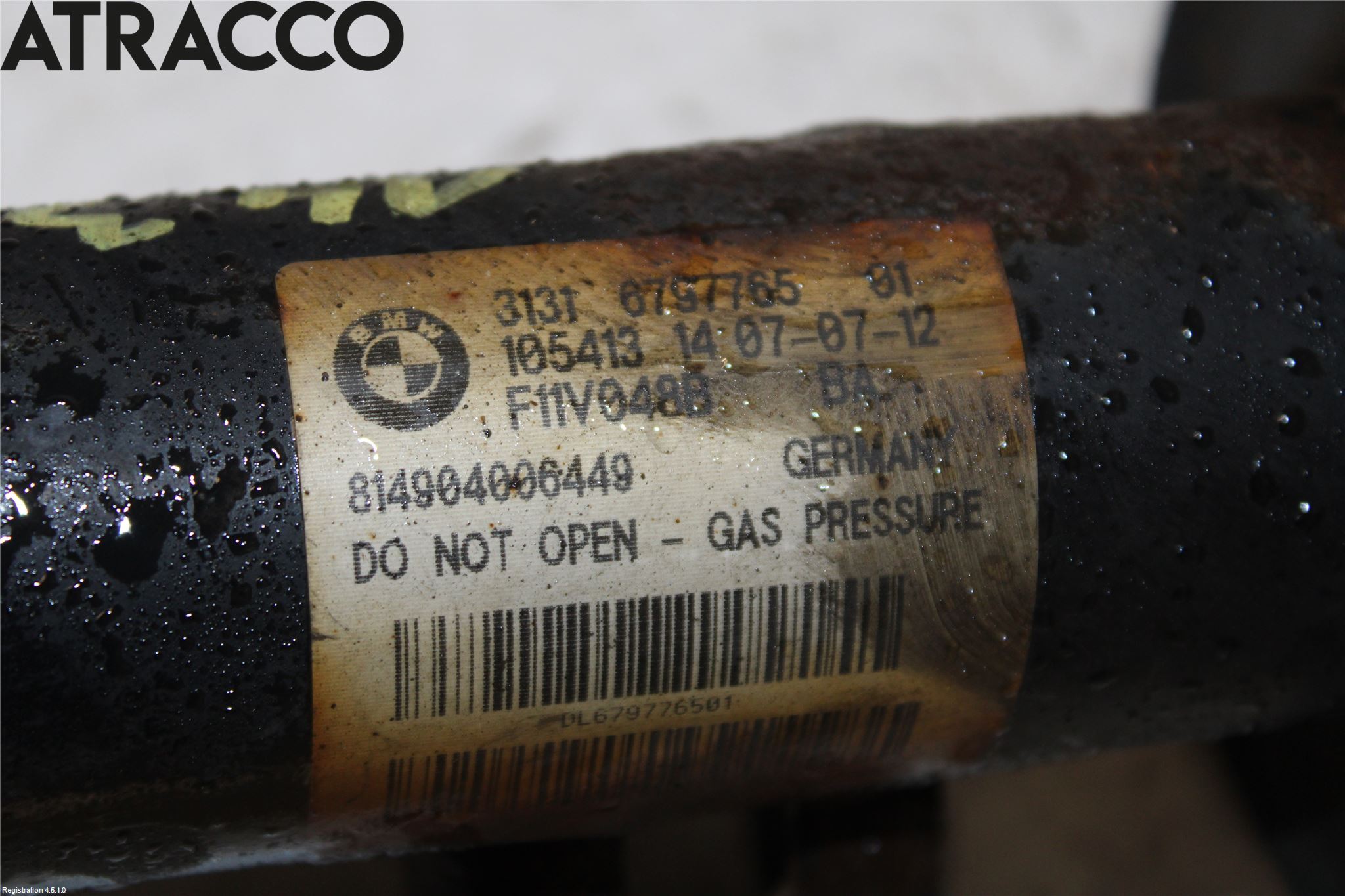 BMW 5 F10/F11/F18 09-17 Fjäderben Fram Höger