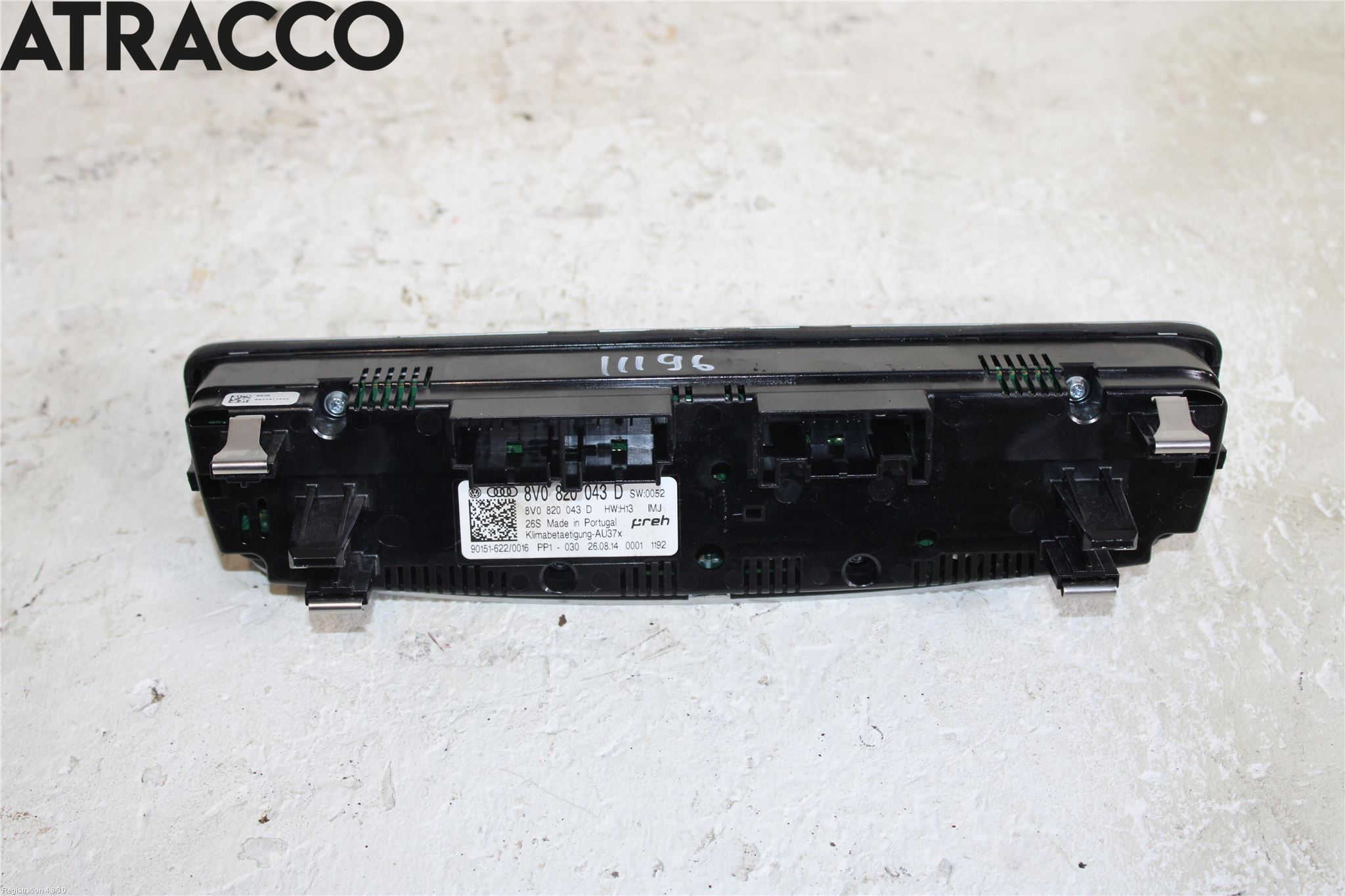 Audi A3/S3 8V 13-20 Ac Styrenhet Ac Manöveren