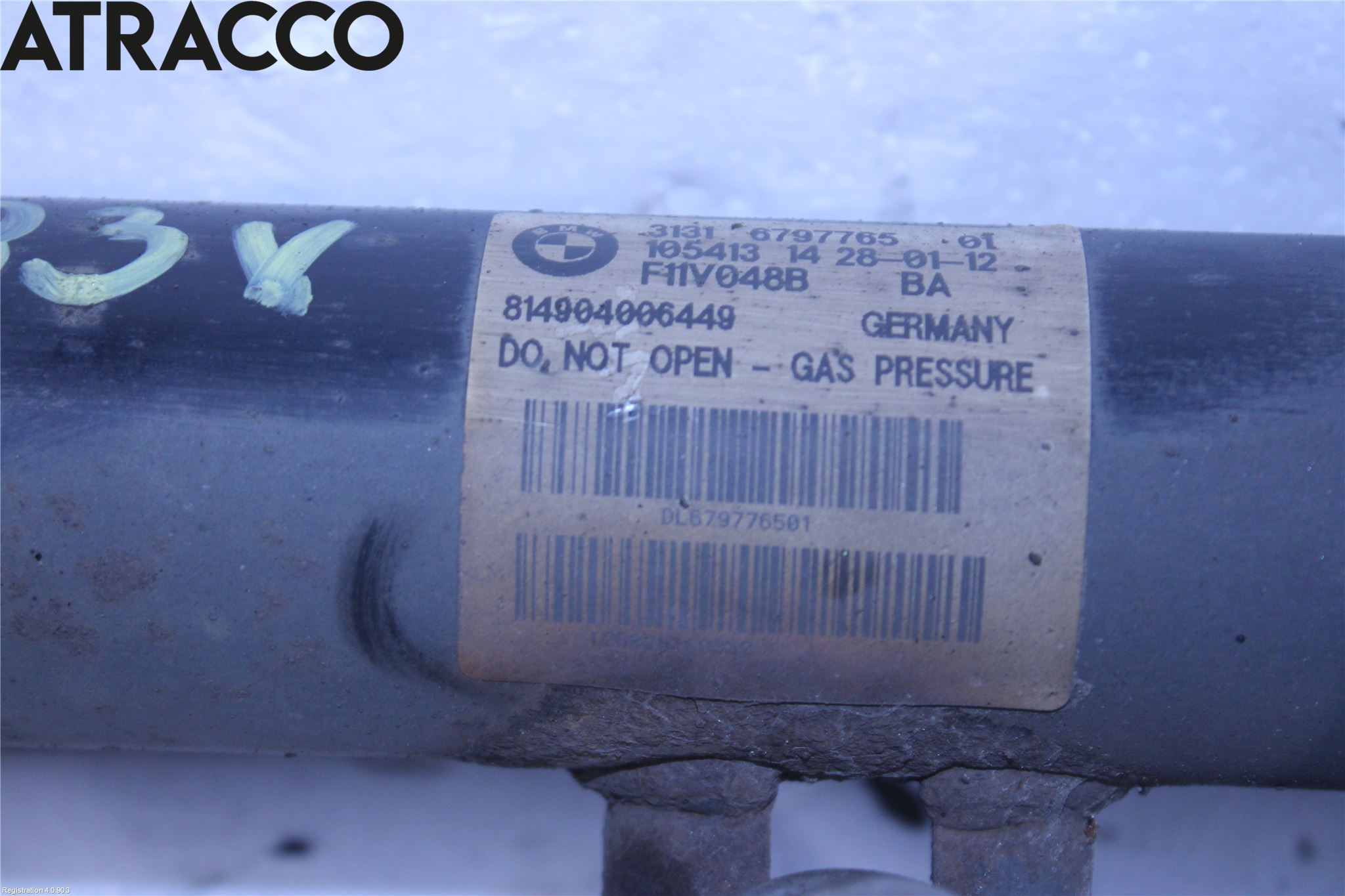 BMW 5 F10/F11/F18 09-17 Fjäderben Fram Vänster