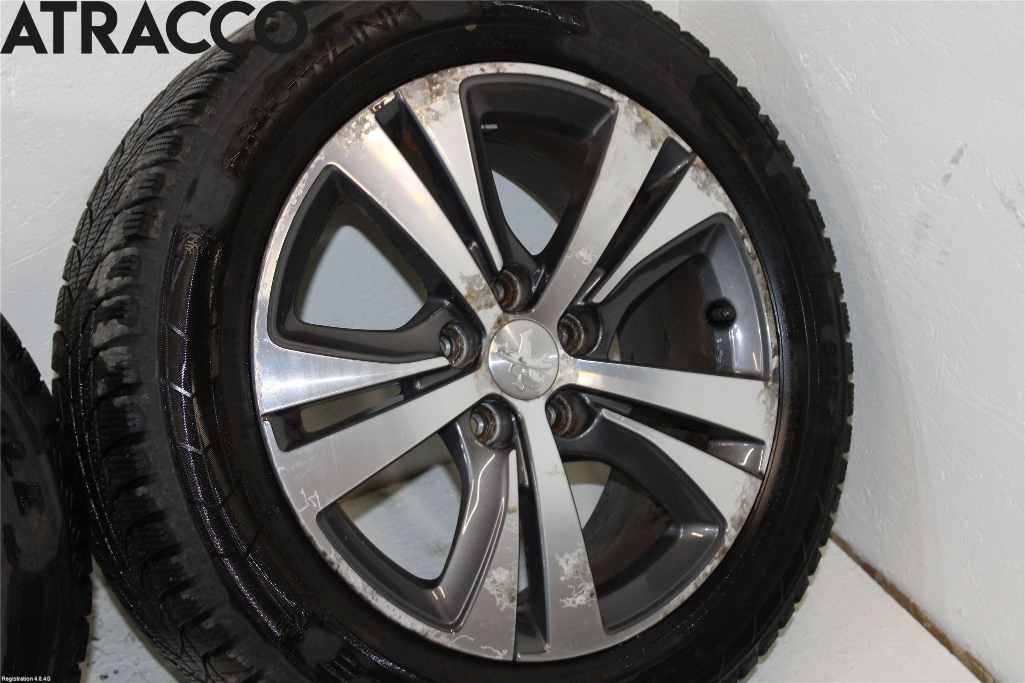 Peugeot 308 14-21 Vinterdäck Alumfälg 4St