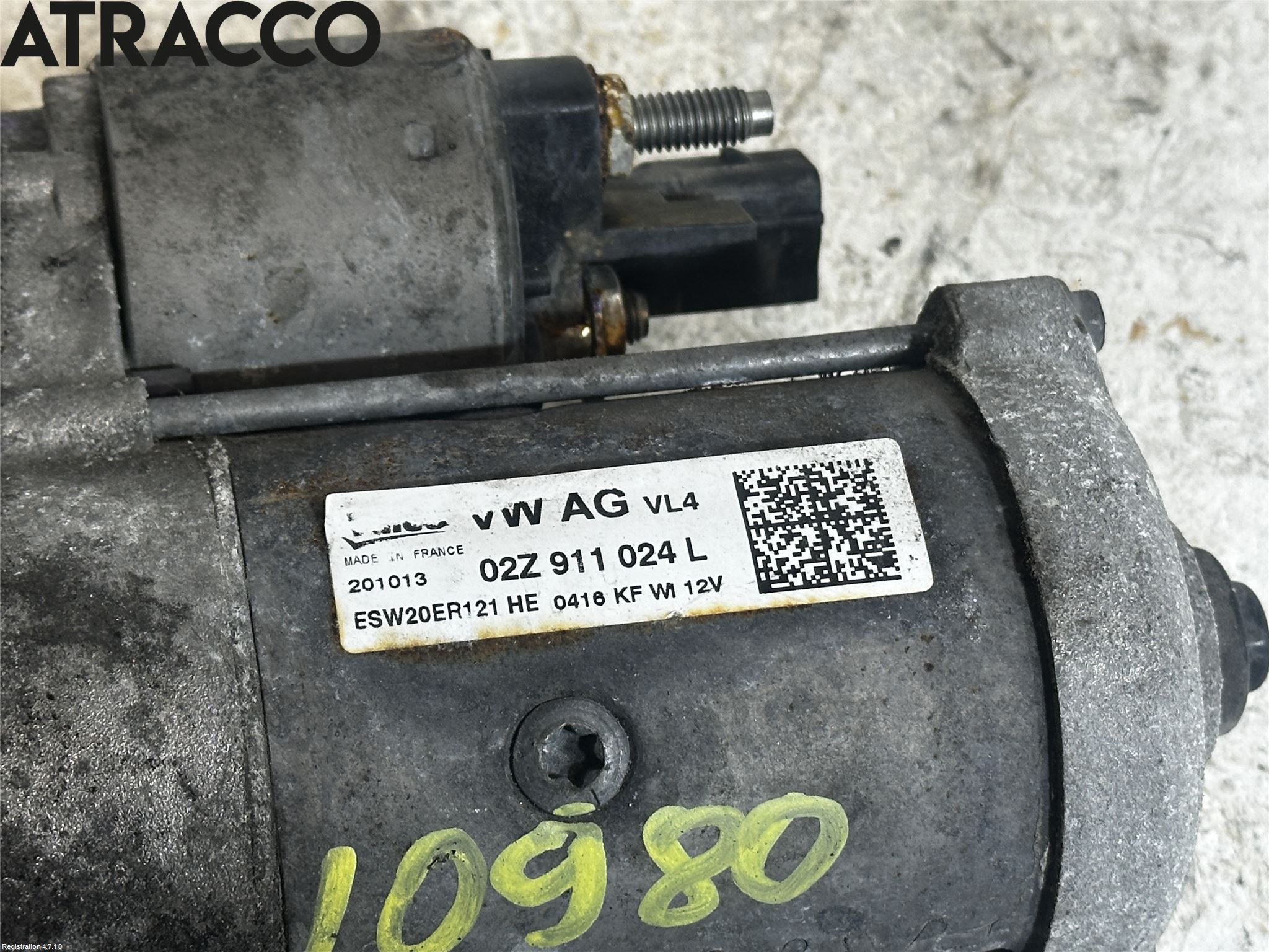 Volkswagen VW GOLF / E-GOLF VII 13-20 Startmotor Diesel