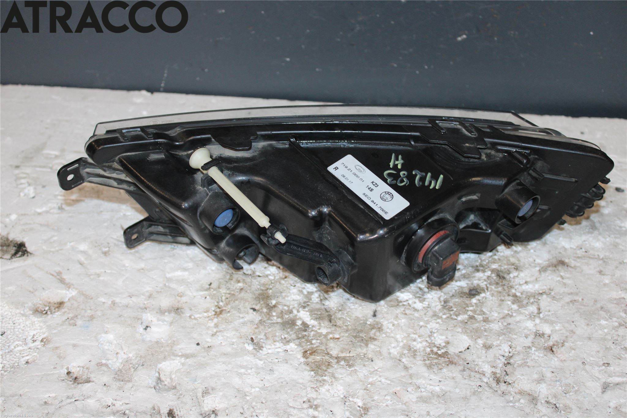 Skoda ROOMSTER Dimljus-Varselljus Fram