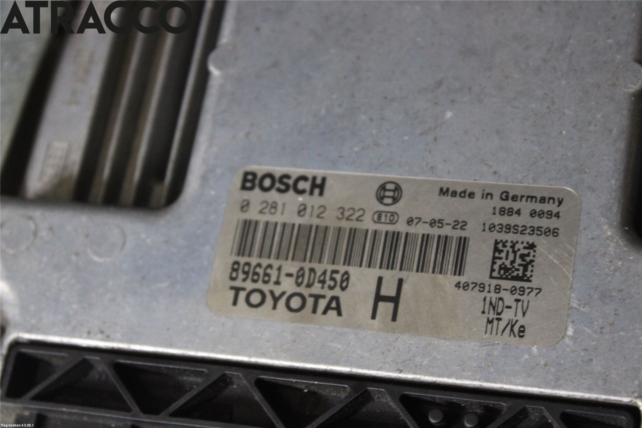 Toyota YARIS XP90 06-11 Styrenhet Insprut Bensin