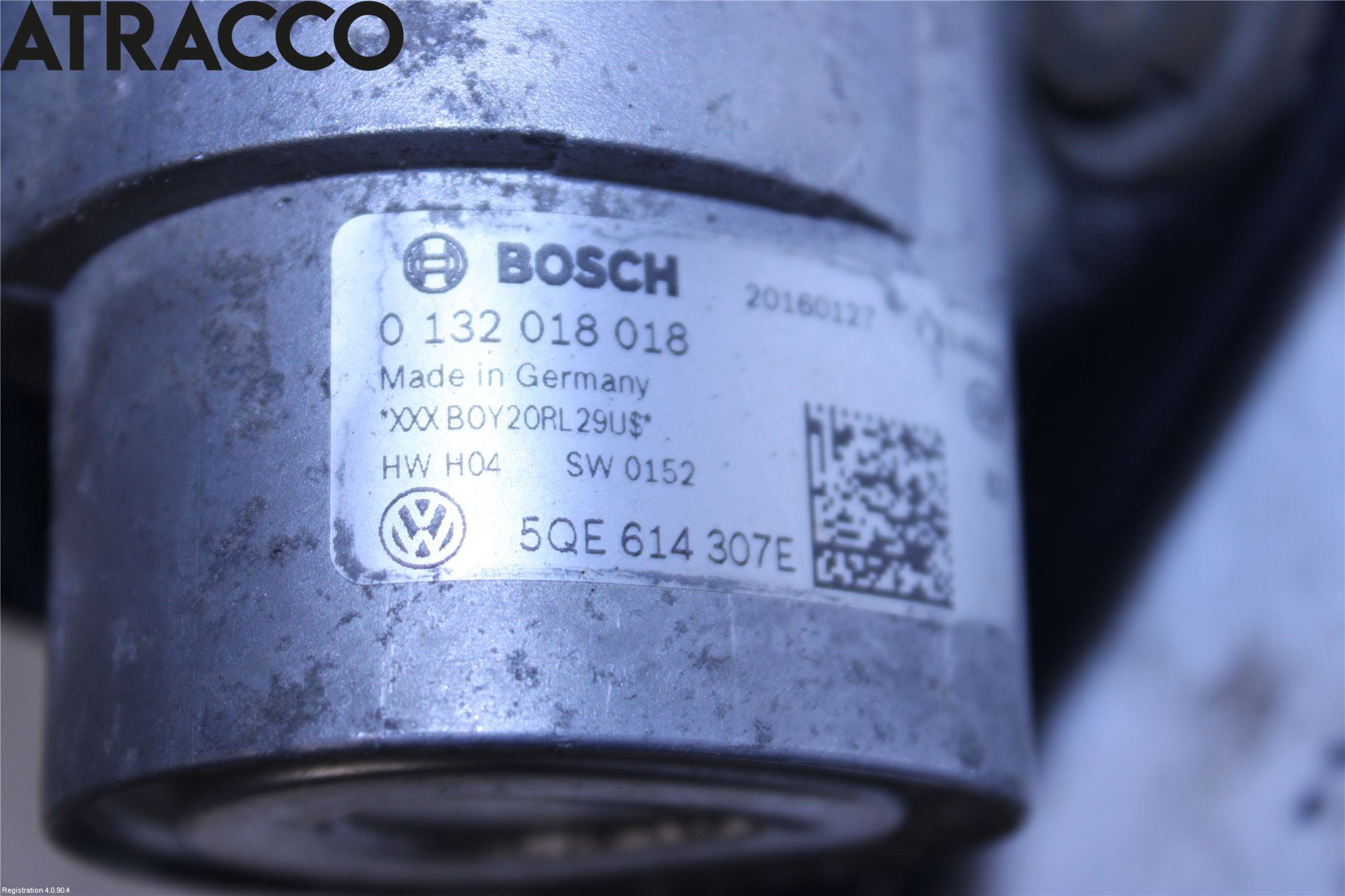Volkswagen VW GOLF / E-GOLF VII 13-20 Bromskraftregulator