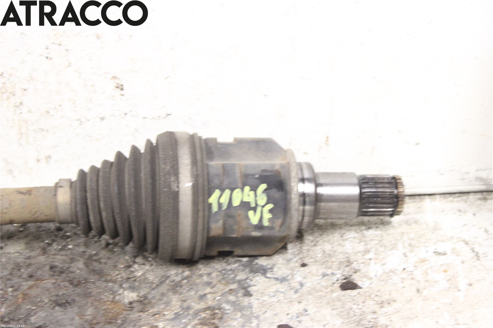 Toyota AURIS 10-12 Drivaxel Fram Vänster