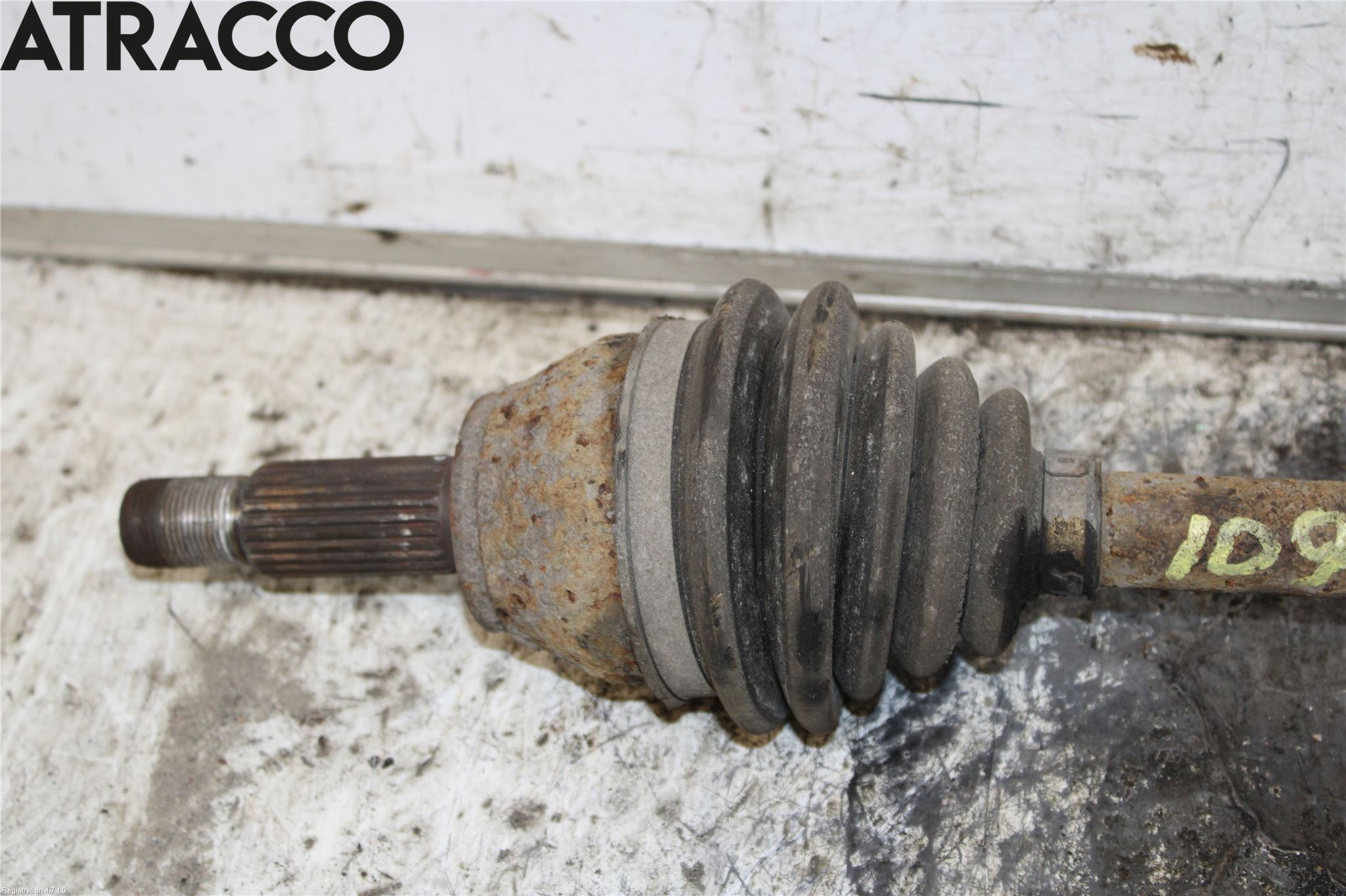 Ford FIESTA 09-12 Drivaxel Fram Vänster