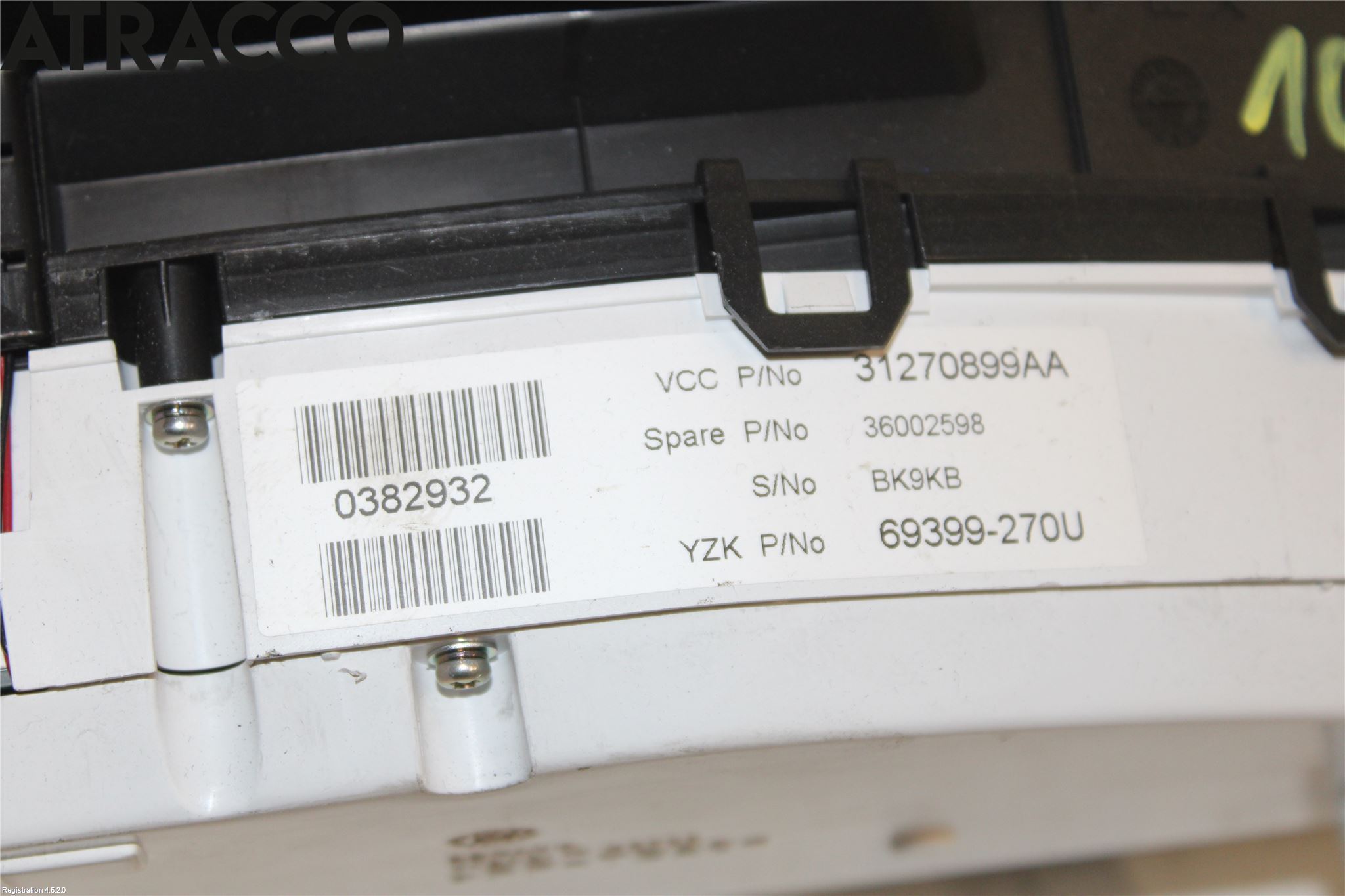 Volvo V70 08-13 Instrument Komb