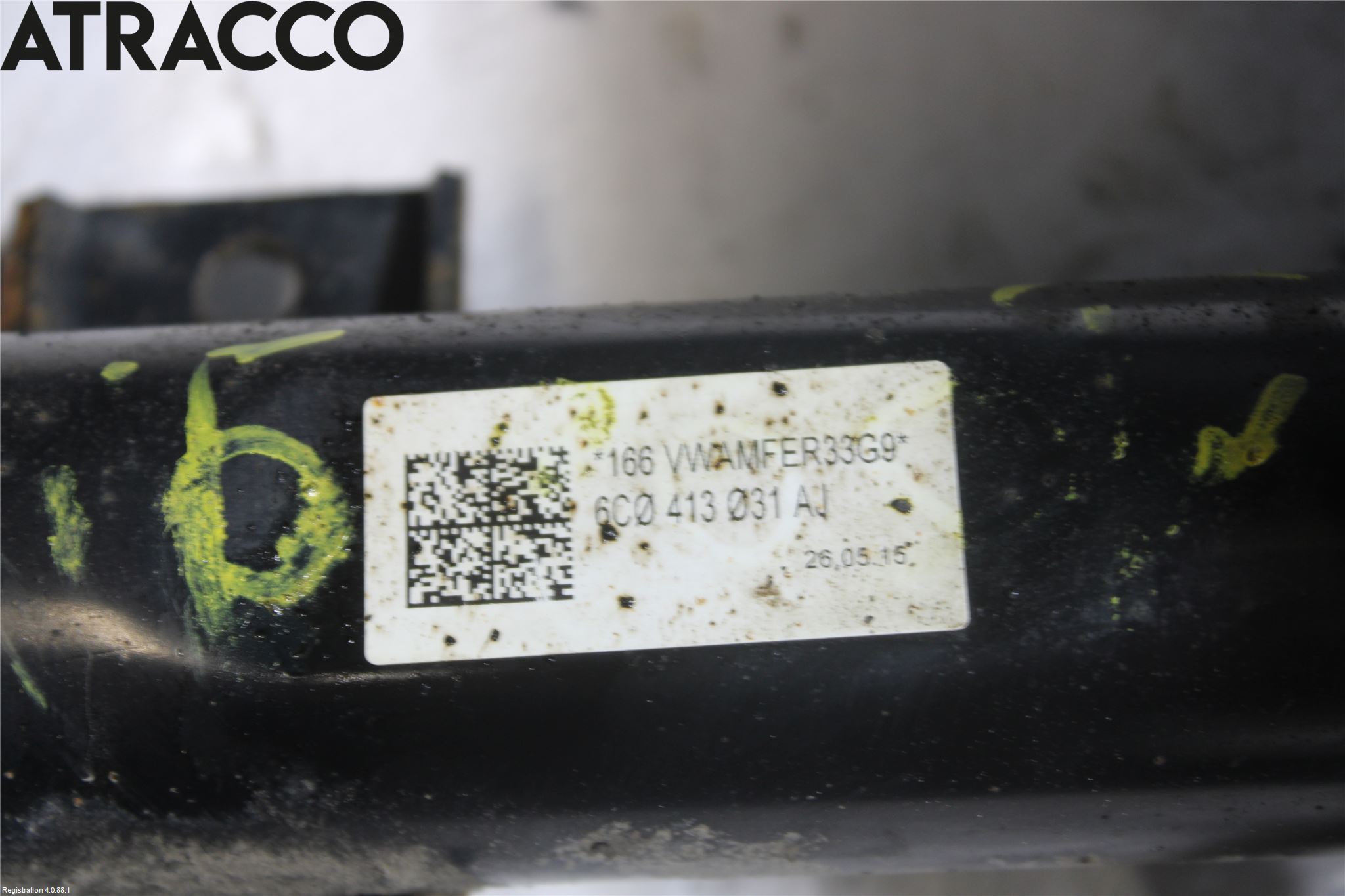 Volkswagen VW POLO 10-17 Fjäderben Fram Vänster