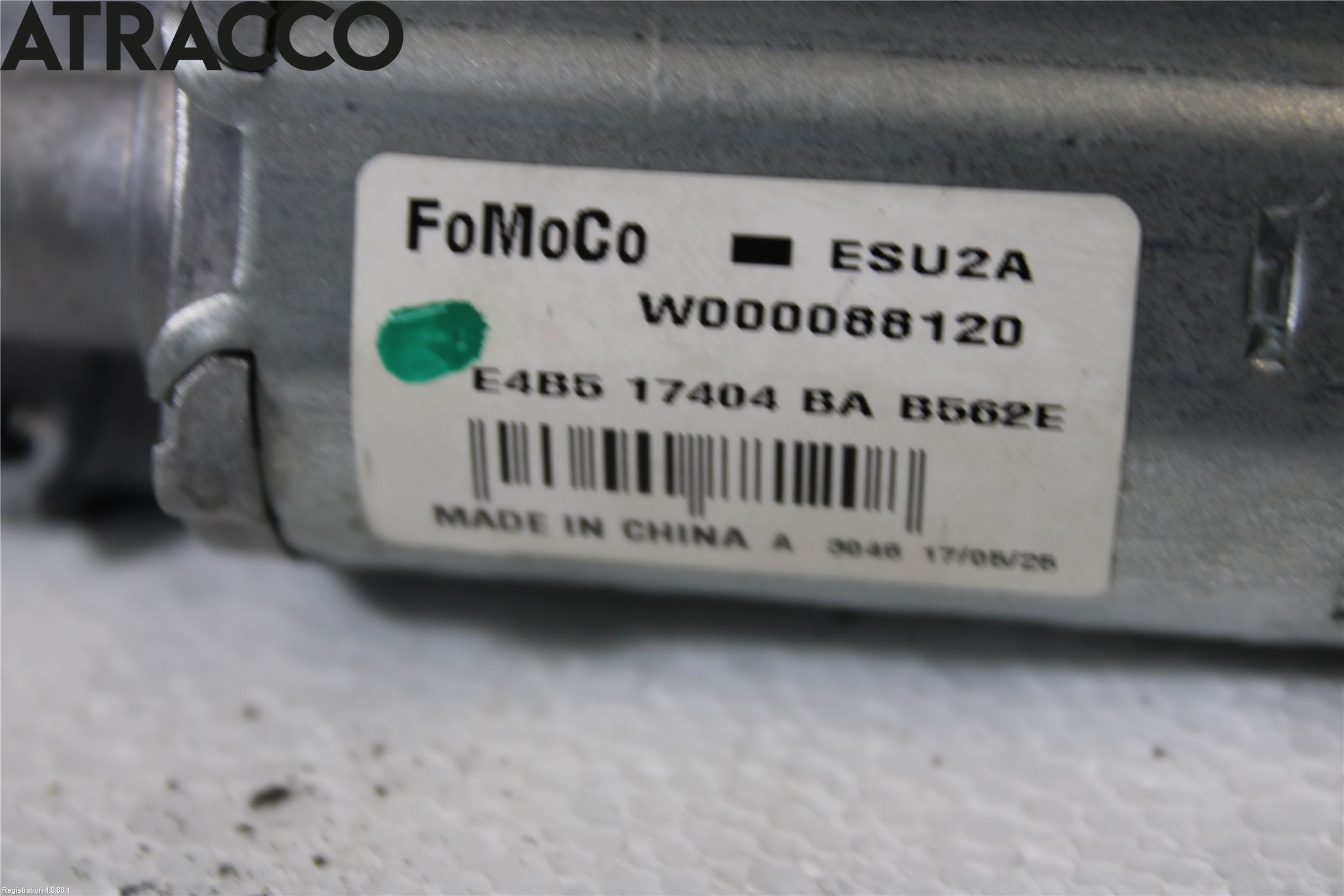 Ford KA+ 16-20 Torkarmotor Baklucka