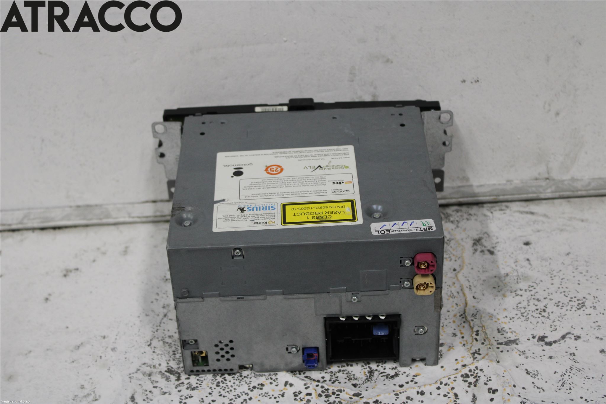 BMW 3 E90/91 SED/TOU 05-12 Cd Radio - Multimediapanel