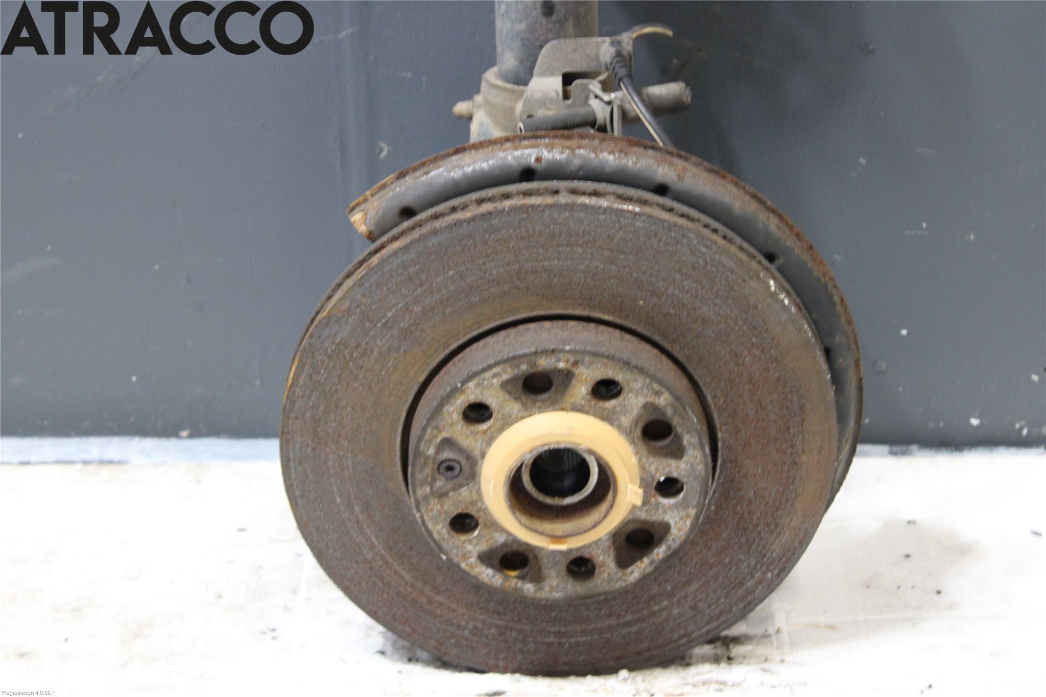 Volkswagen VW CADDY 11-15 Fjäderben Fram Vänster