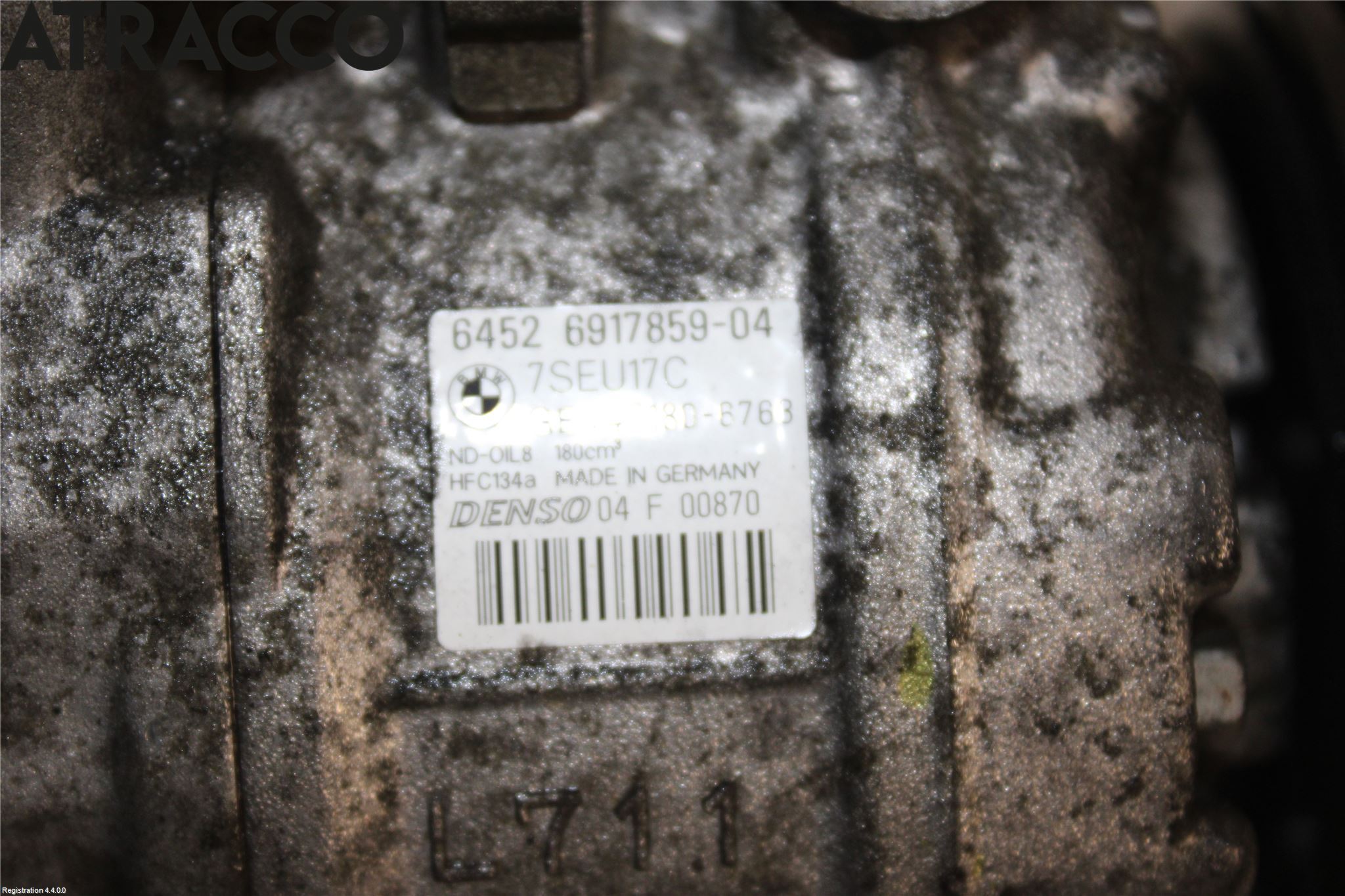 BMW 5 E60/61 Sed/Tou 02-10 Ac Kompressor
