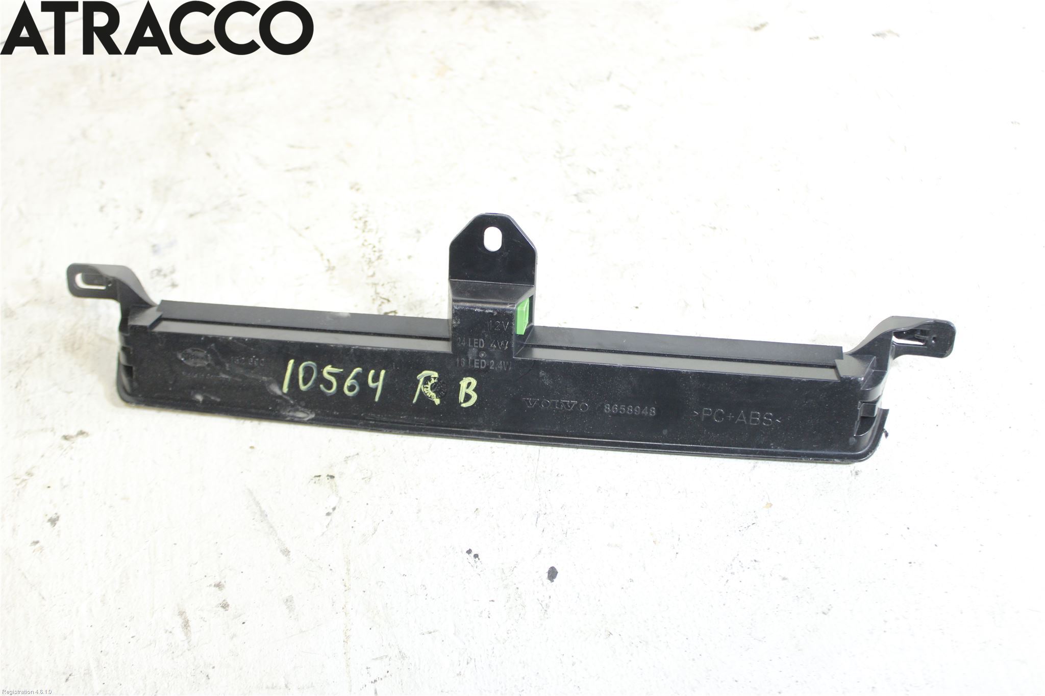 Volvo V70 00-04 Bromsljus Bakruta