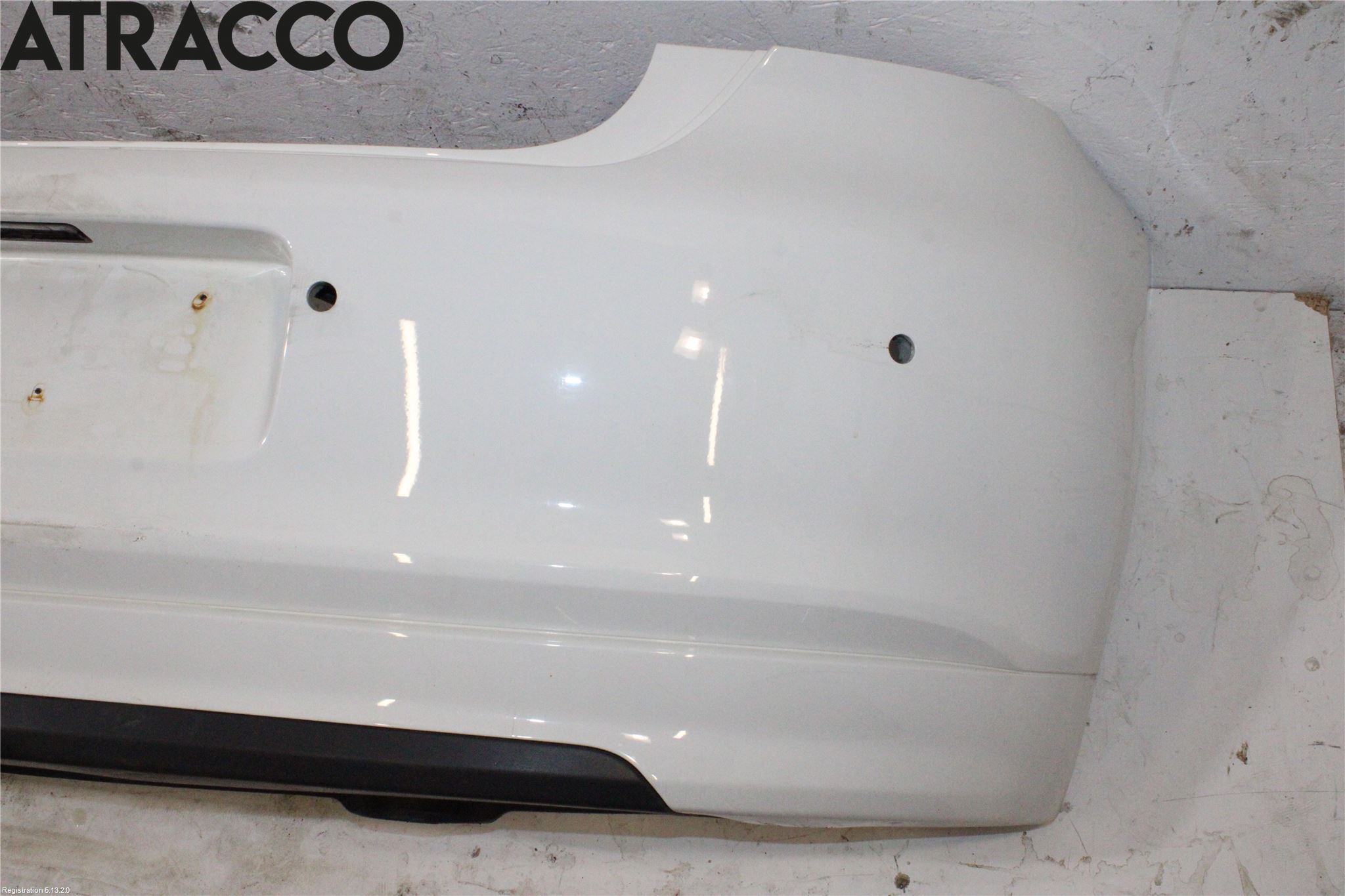 Volkswagen VW POLO 10-17 Stötfångare Bak