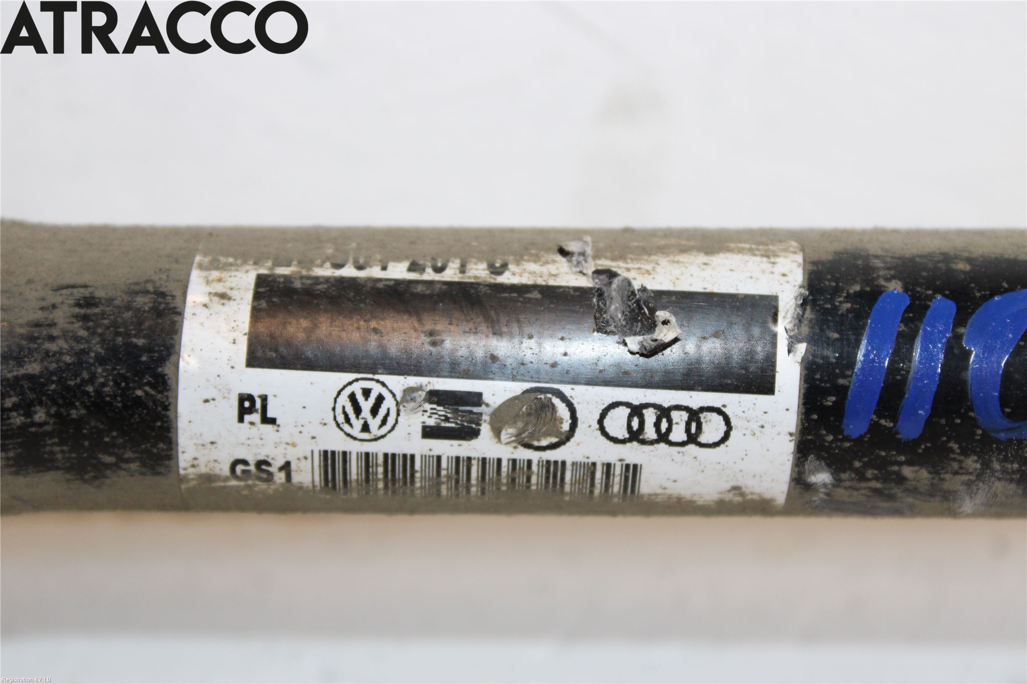 Volkswagen VW TRANSP/CARAVELLE (T6) 16-22 Drivaxel Bak Vänster