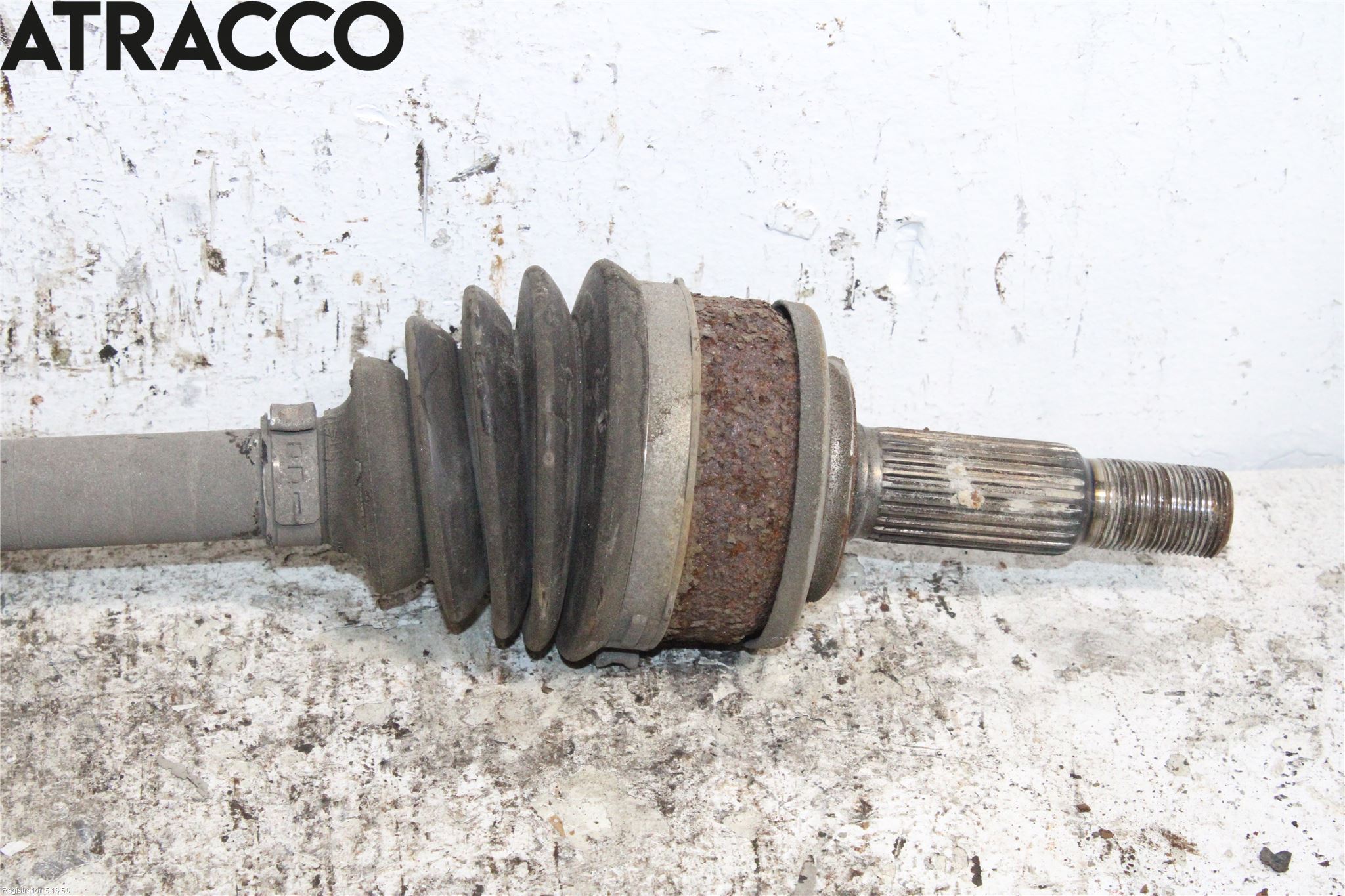 Toyota YARIS XP21 20- Drivaxel Fram Höger