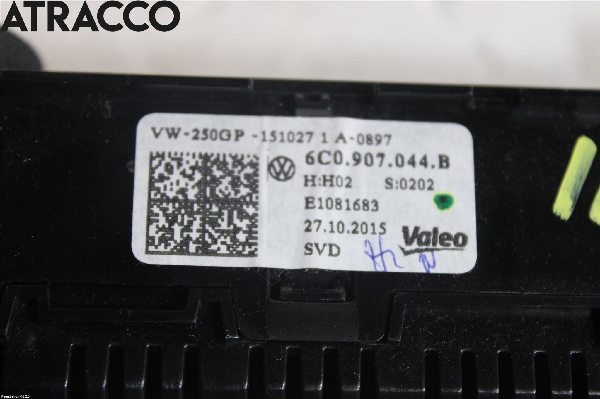 Volkswagen VW POLO 10-17 Ac Styrenhet Ac Manöveren