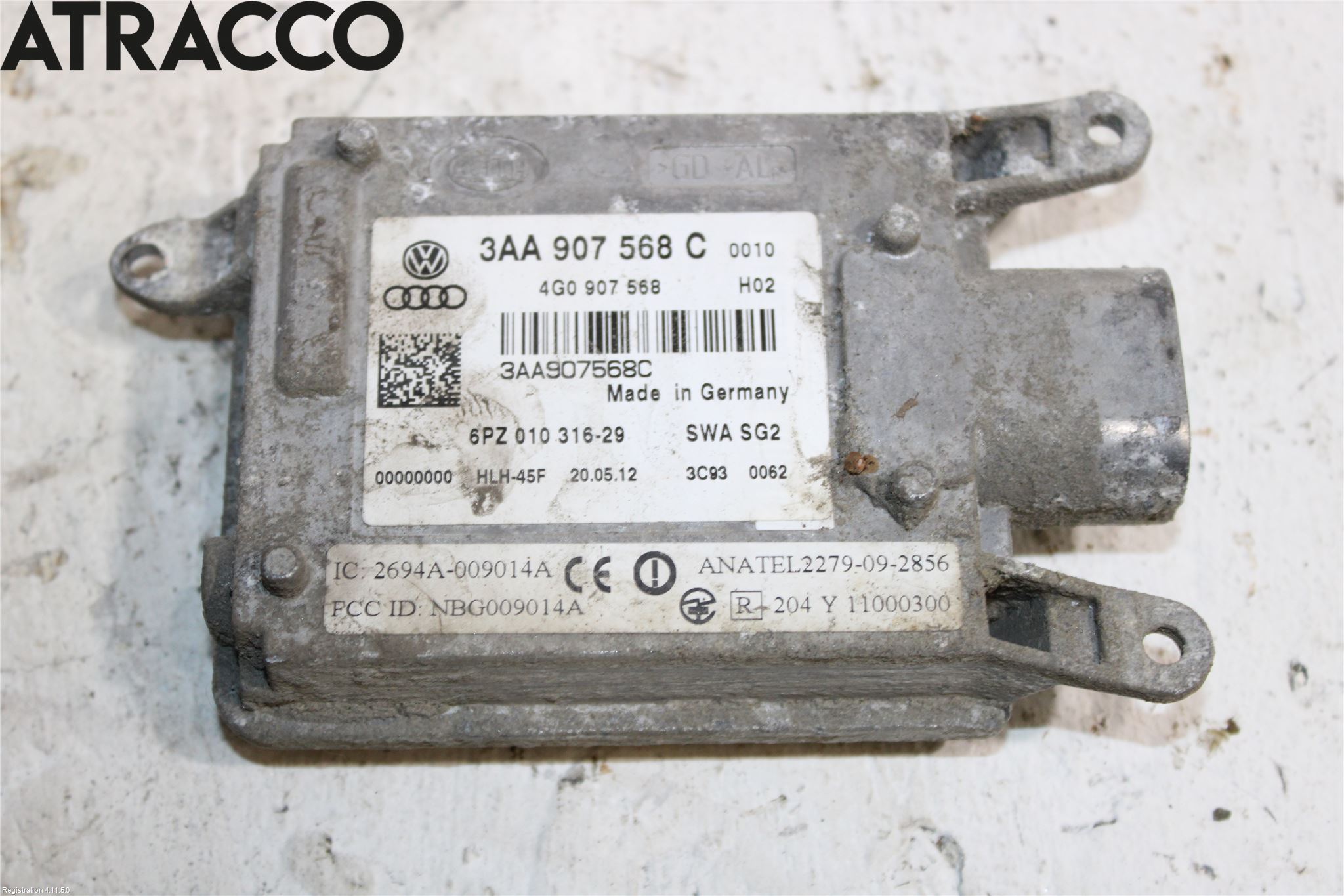 Volkswagen VW PASSAT 11-14 Styrenhet Parkeringshjälp