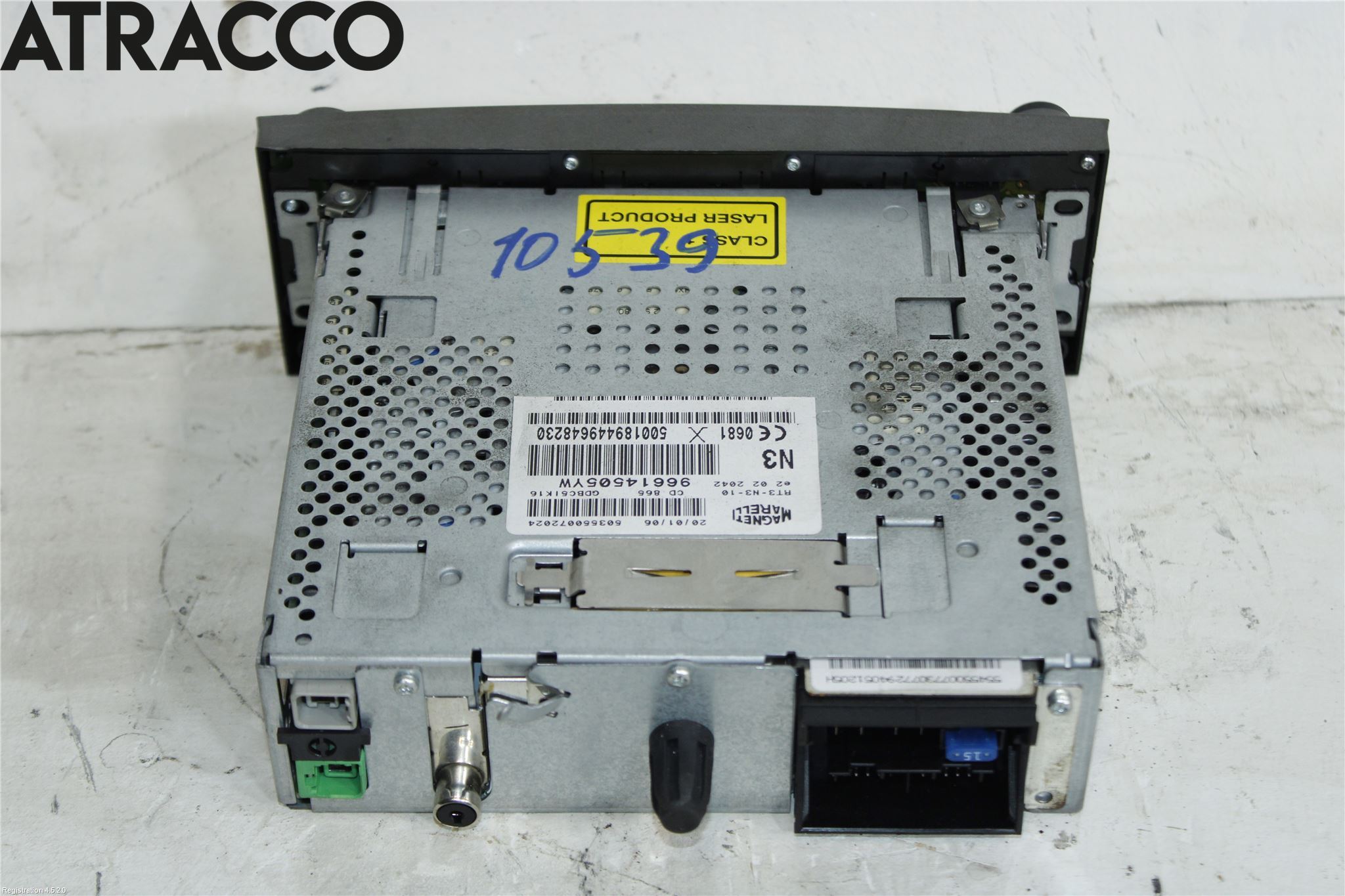 Peugeot 407 Cd Radio - Multimediapanel
