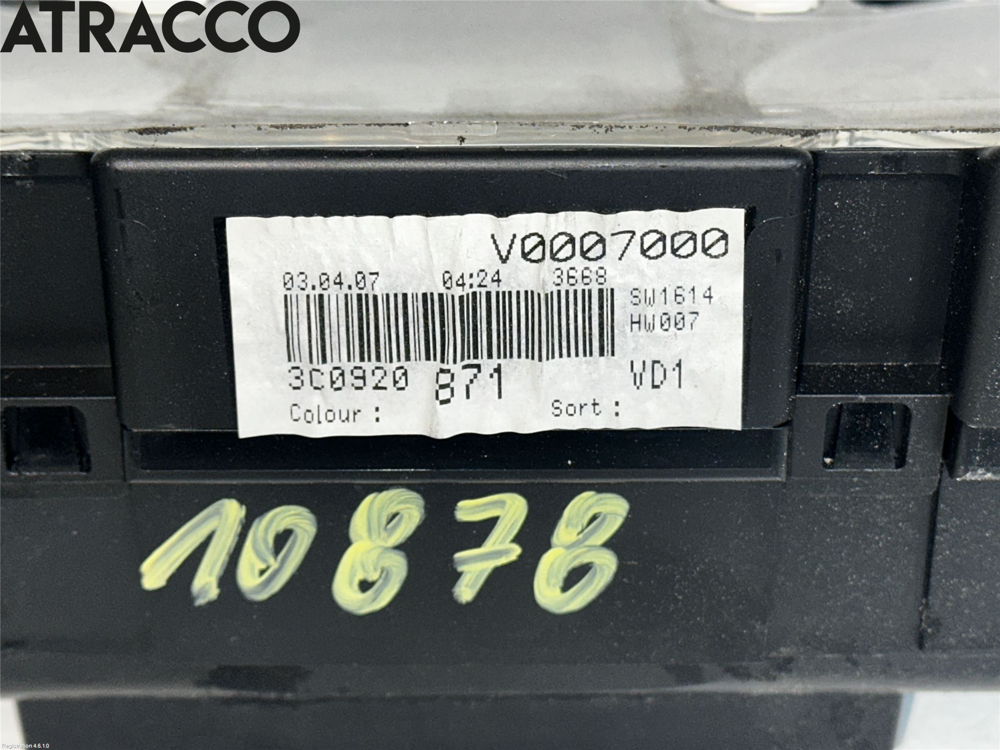 Volkswagen VW PASSAT 05-11 Instrument Komb