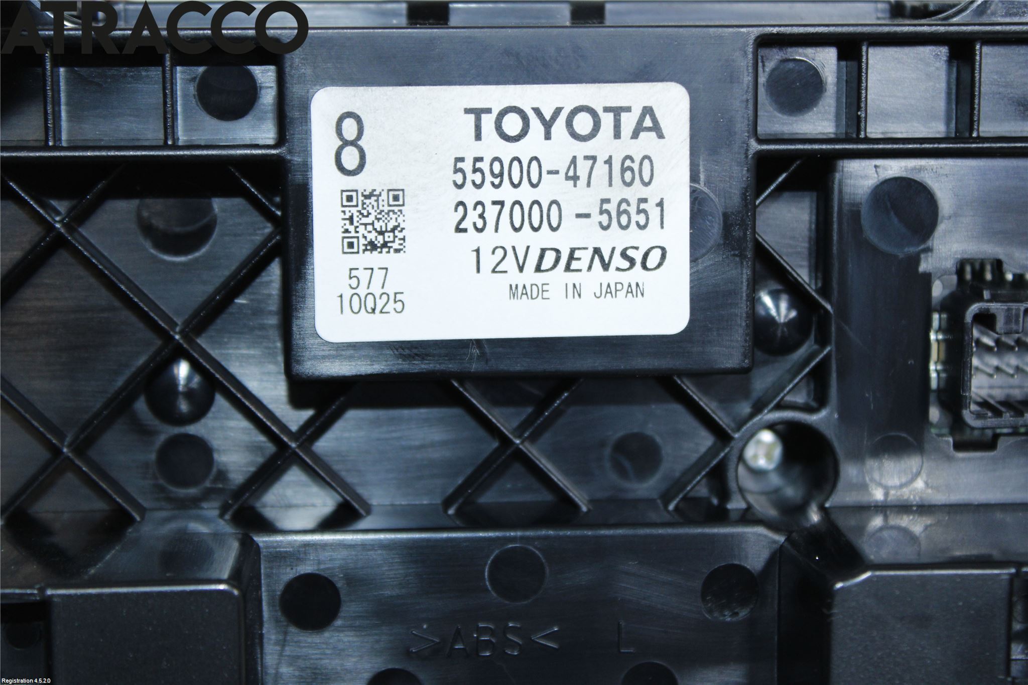 Toyota PRIUS+ ZVW40 12-20 Ac Styrenhet Ac Manöveren