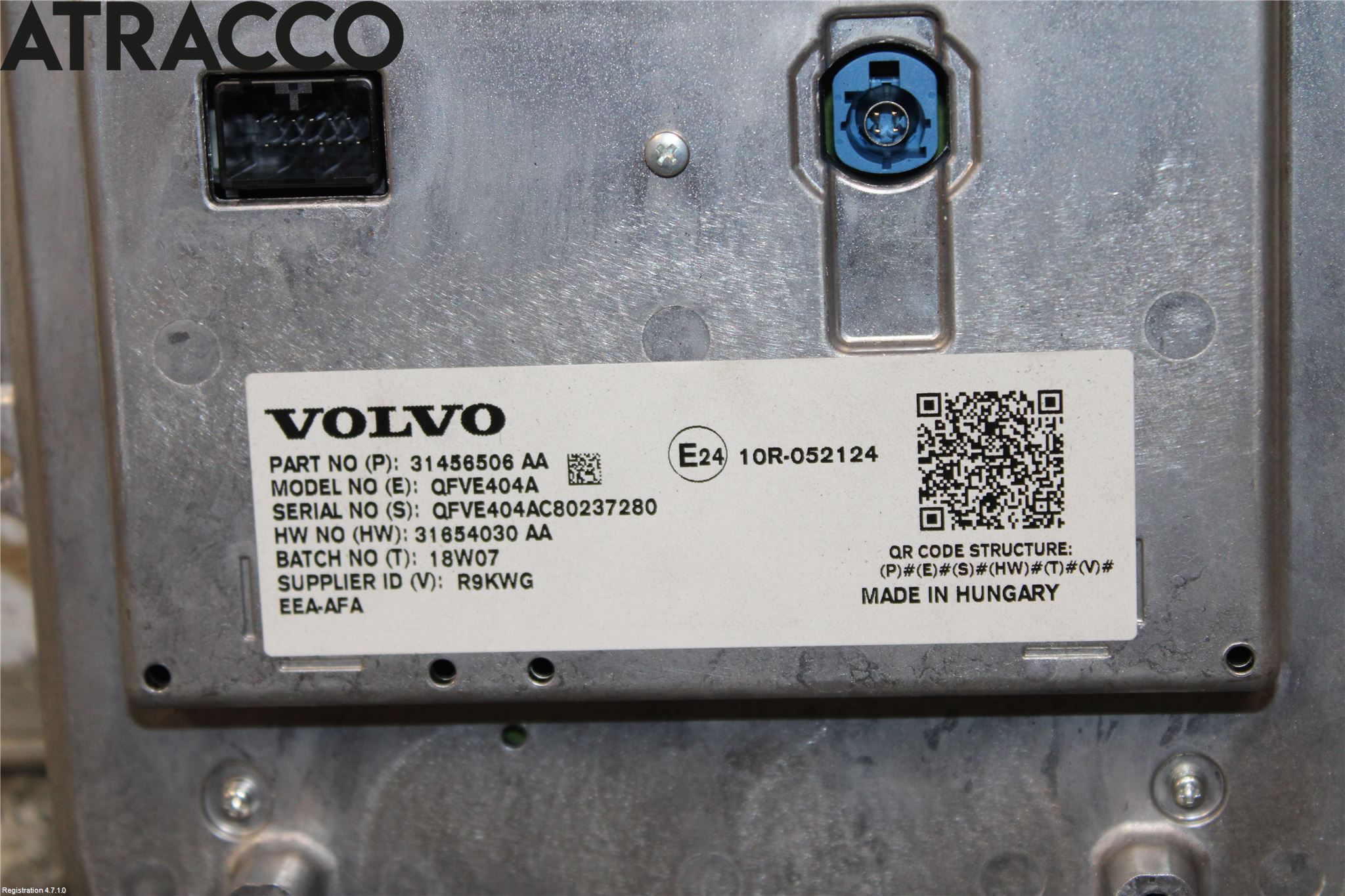 Volvo V90 17->> Bildskärm