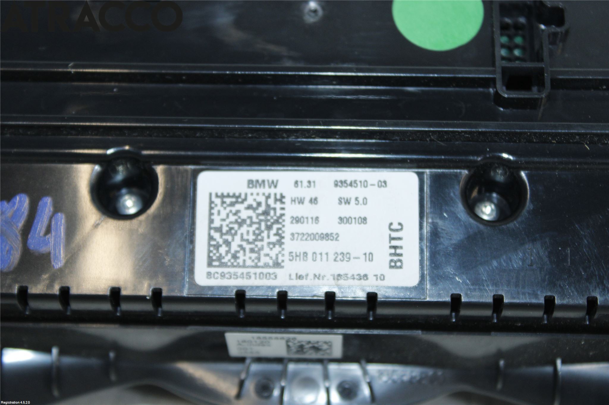 Mini ONE/COOPER 5DR F55 14-24 Ac Styrenhet Ac Manöveren