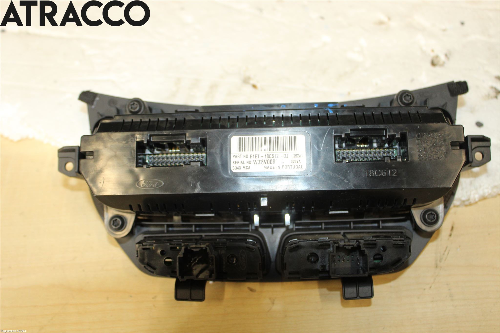 Ford GRAND C-MAX  11-14 Ac Styrenhet Ac Manöveren