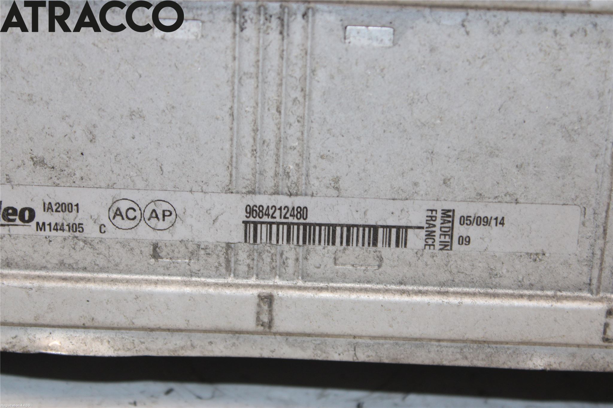 Citroen BERLINGO 08-18 Laddluft-Intercooler Kyl