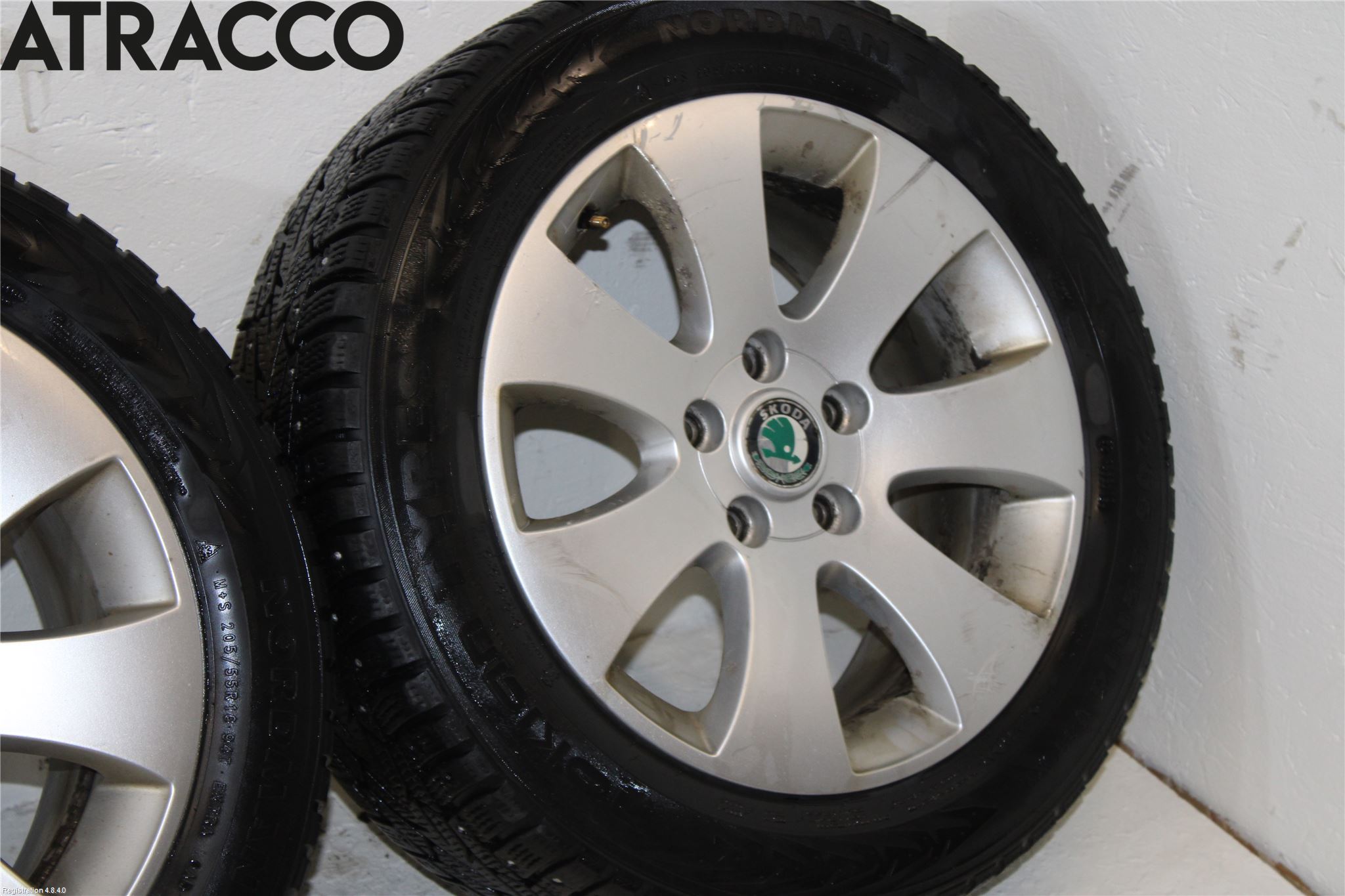 Skoda SUPERB 09-15 Vinterdäck Alumfälg 4St