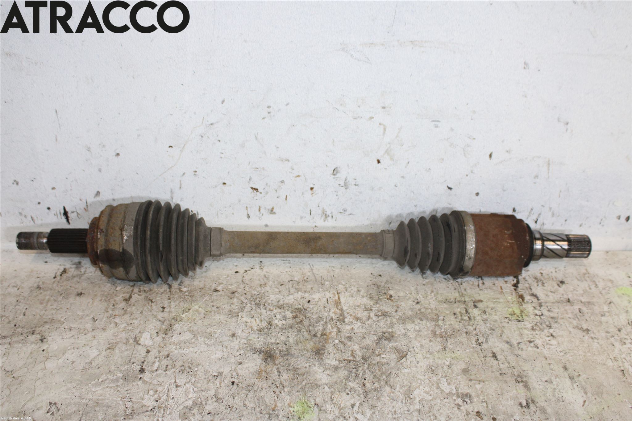 Renault SCÉNIC III / GRAND SCÉNIC 09-16 Drivaxel Fram Vänster